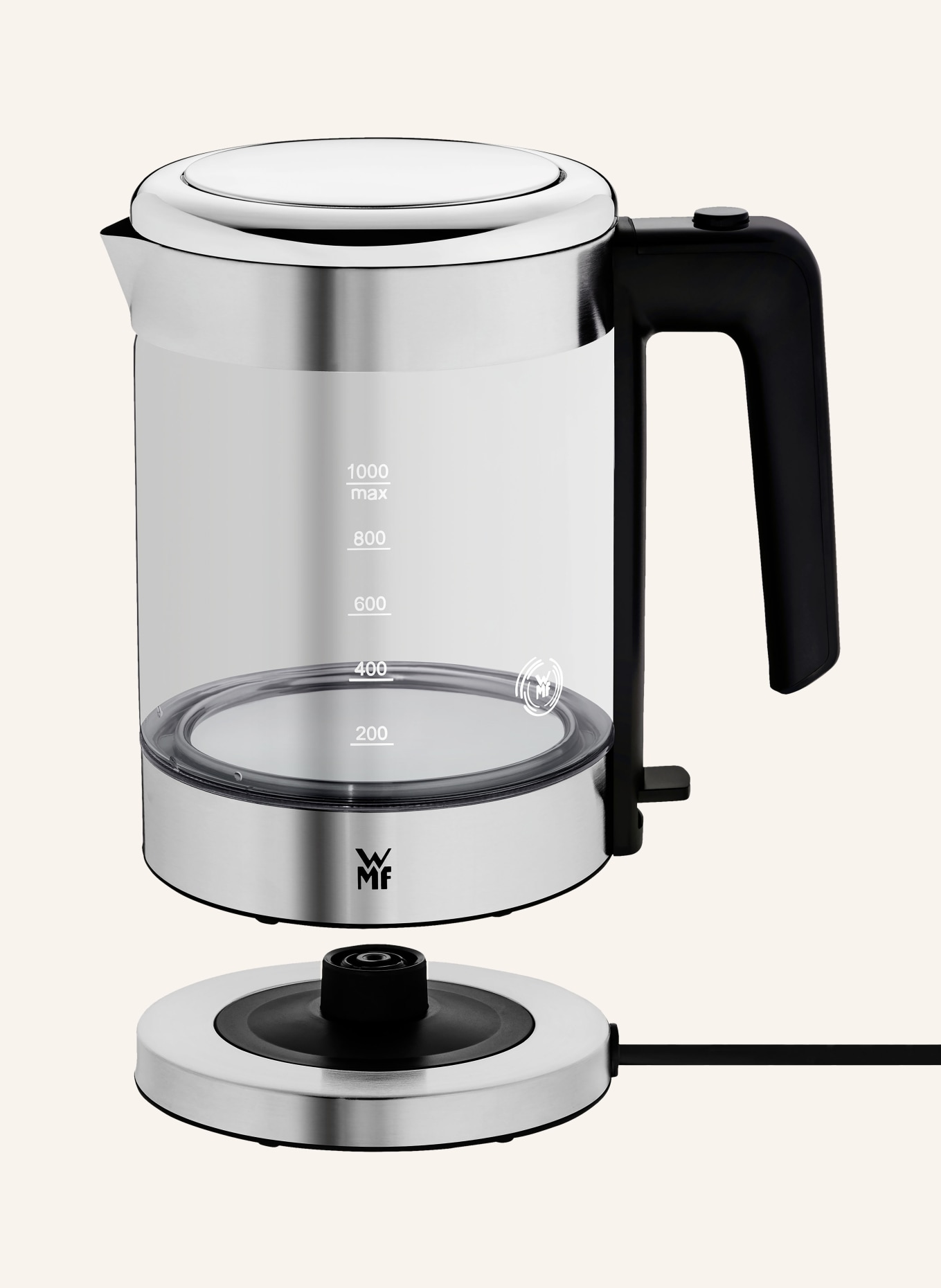 WMF Wasserkocher KÜCHENMINIS: SILBER / WEISS