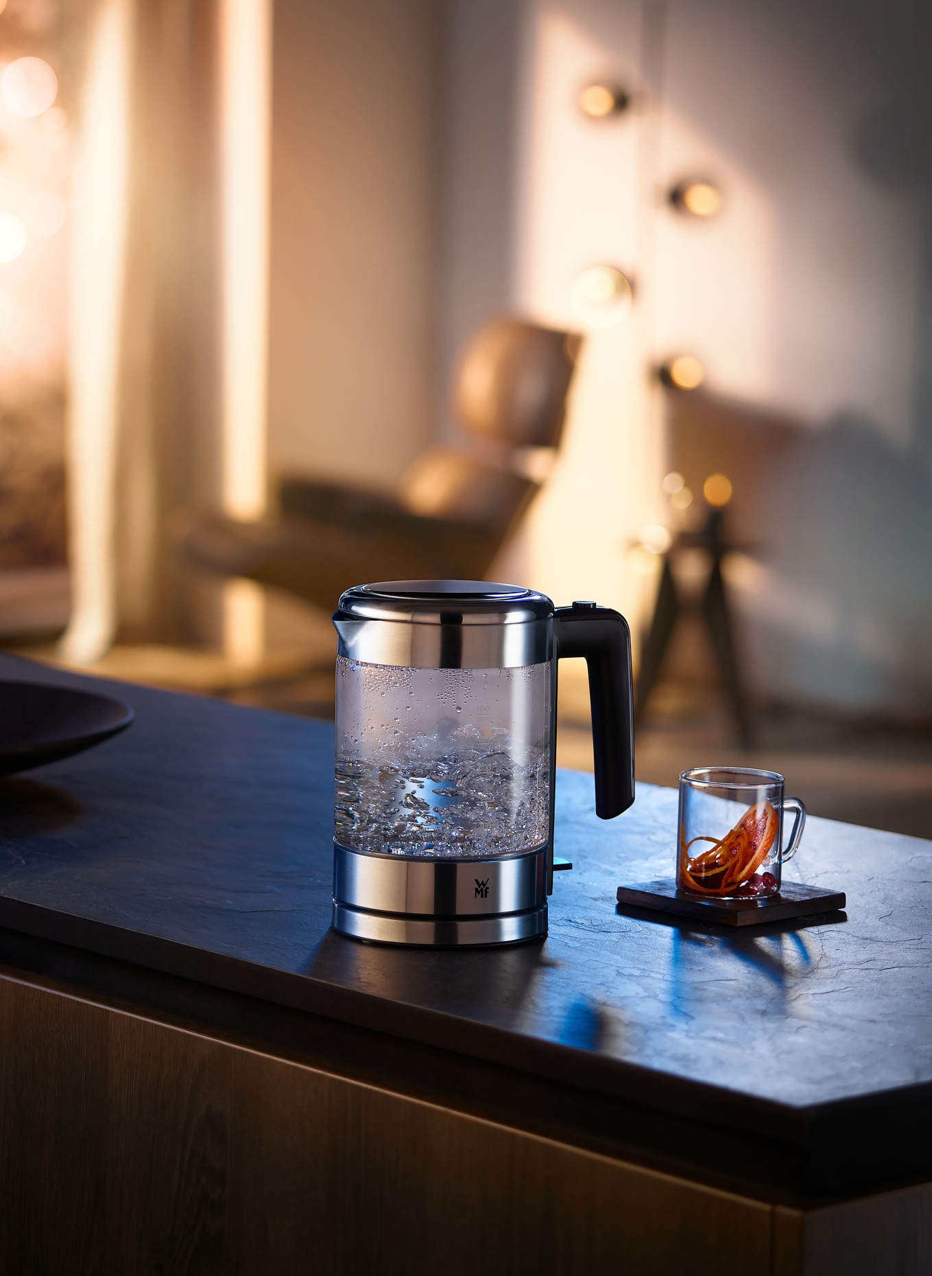 WMF Wasserkocher KÜCHENMINIS: SILBER / WEISS