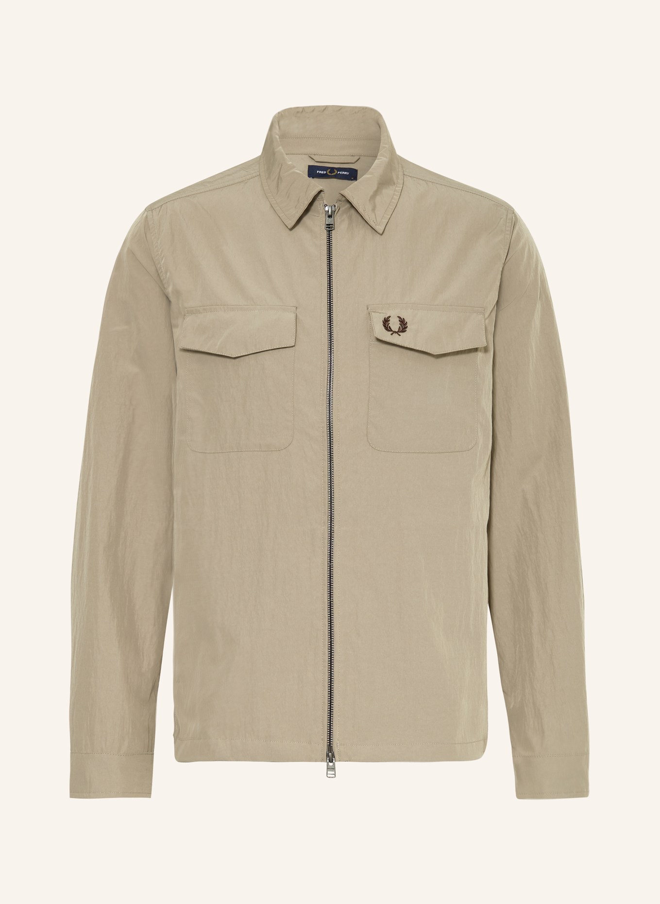 FRED PERRY Overjacket, Farbe: KHAKI (Bild 1)