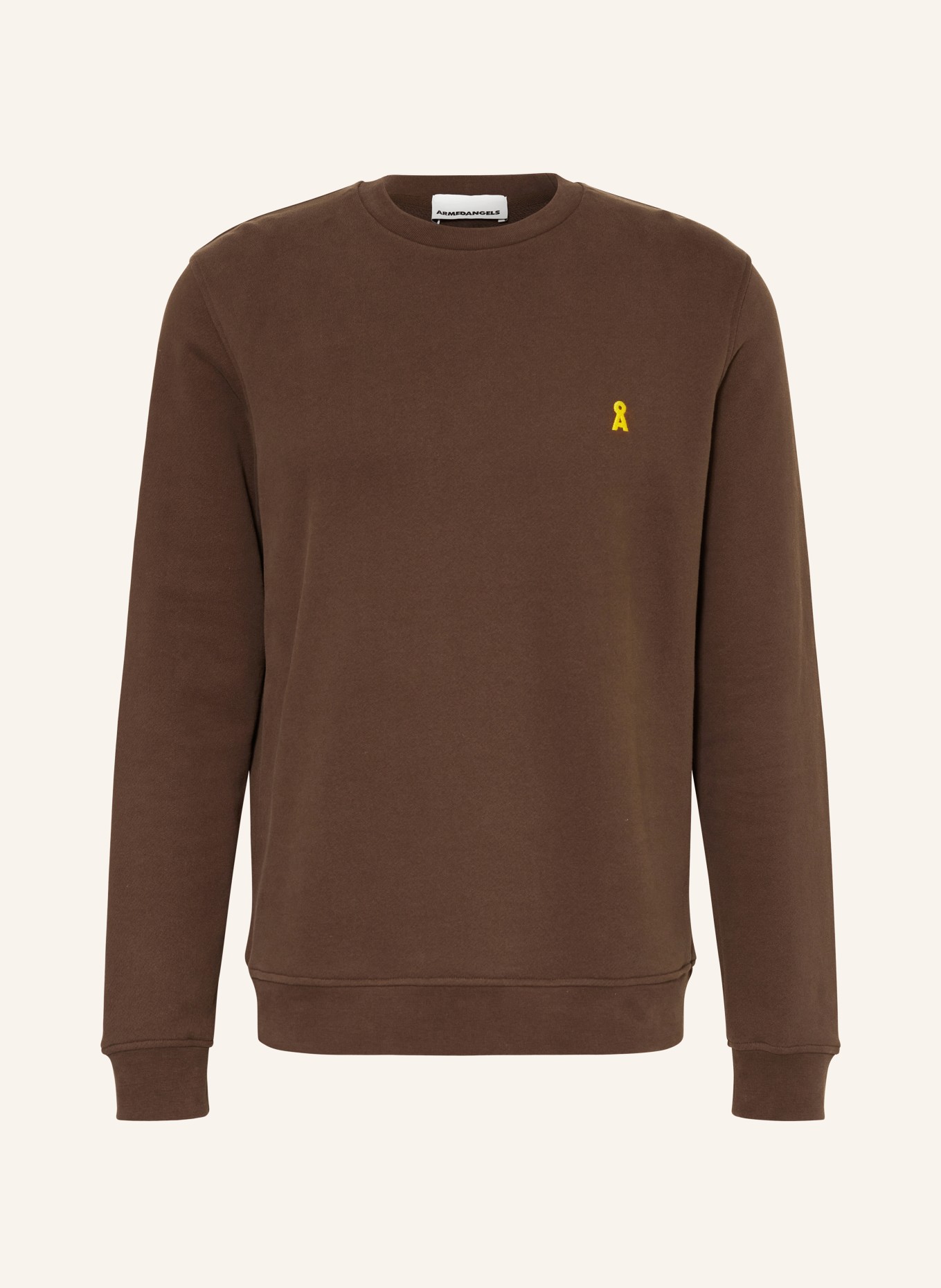 ARMEDANGELS Bluza nierozpinana BAARO: BRĄZOWY