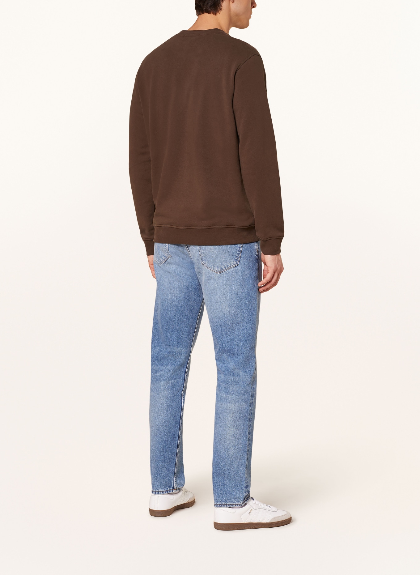 ARMEDANGELS Bluza nierozpinana BAARO: BRĄZOWY