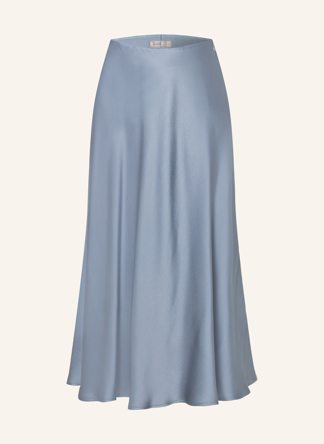 HERNO Satin skirt, Color: BLUE GRAY (Image 1)