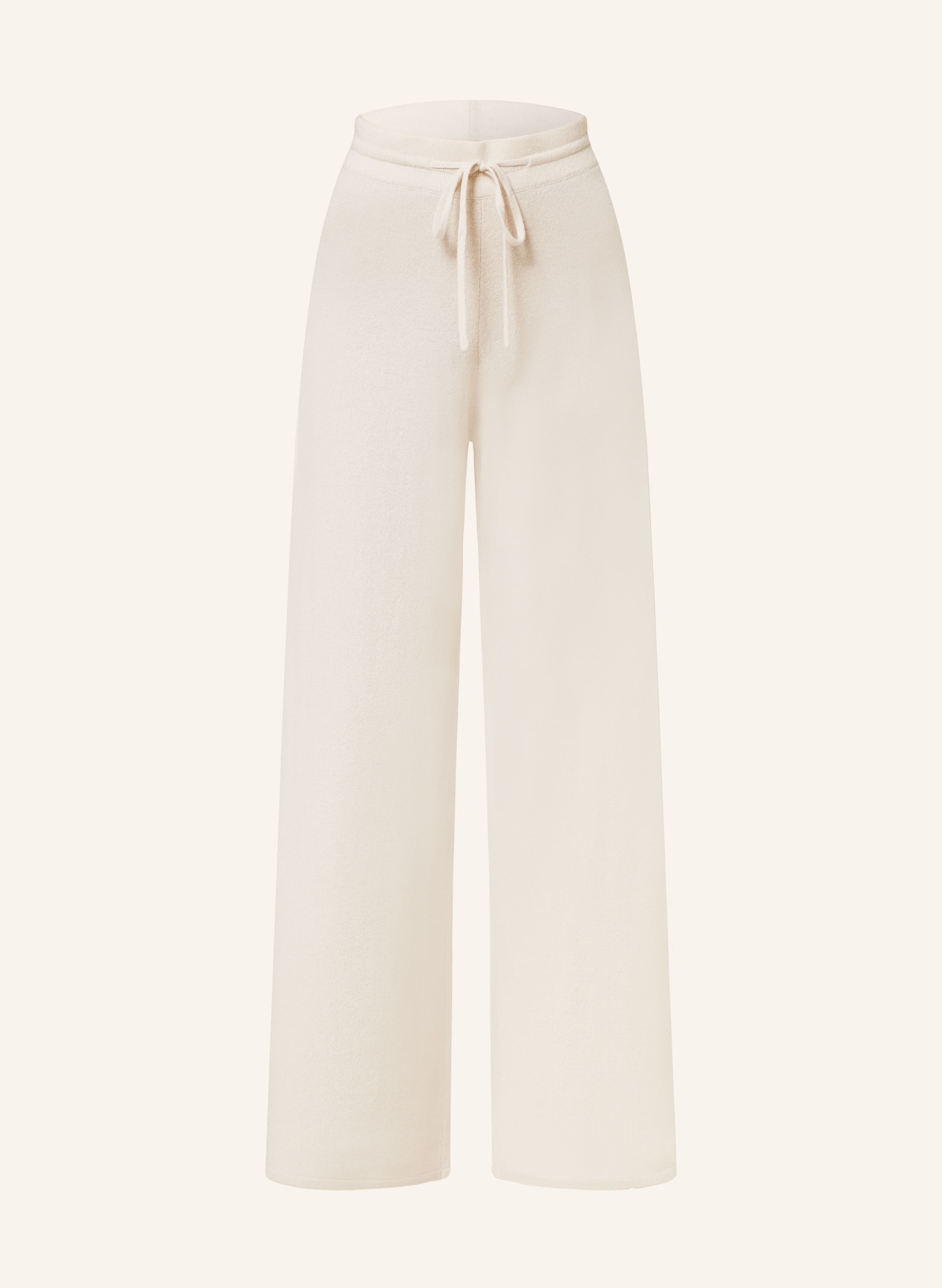 lilienfels Knit trousers with cashmere, Color: CREAM (Image 1)
