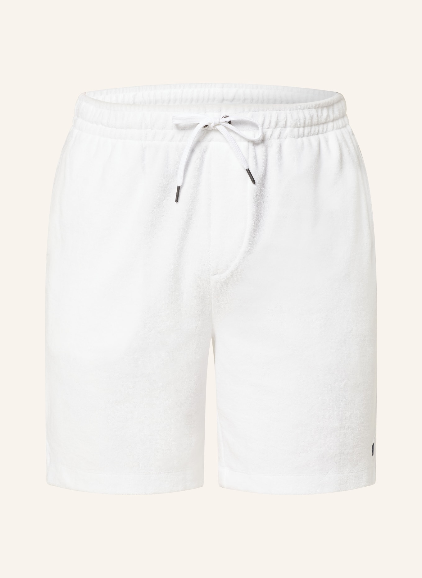 POLO RALPH LAUREN Terry cloth shorts, Color: WHITE (Image 1)