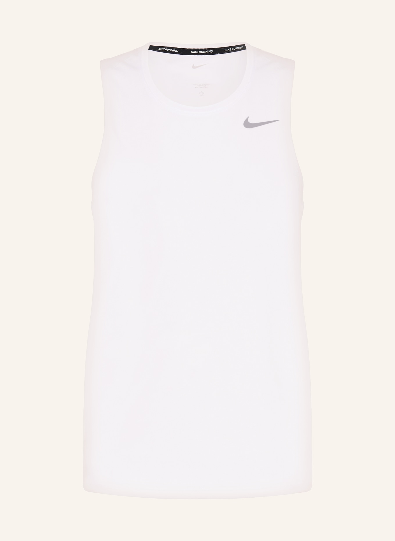 Nike Running top MILER, Color: WHITE (Image 1)