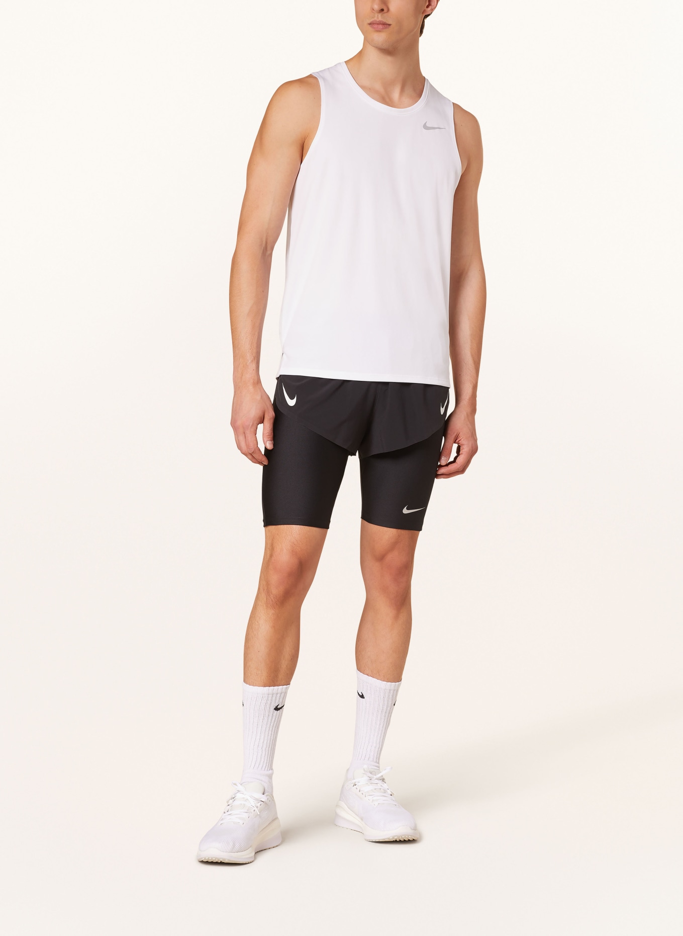 Nike Running top MILER, Color: WHITE (Image 2)