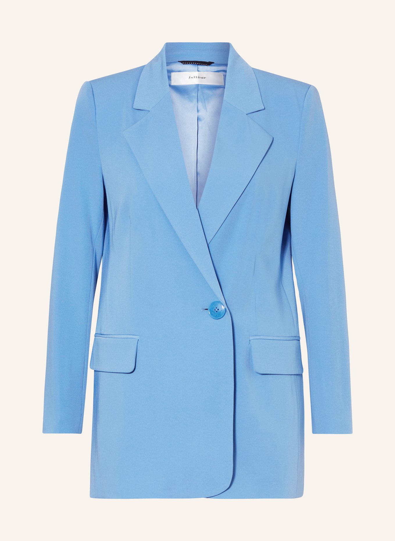 InWear Long blazer ADIANIW, Color: BLUE (Image 1)