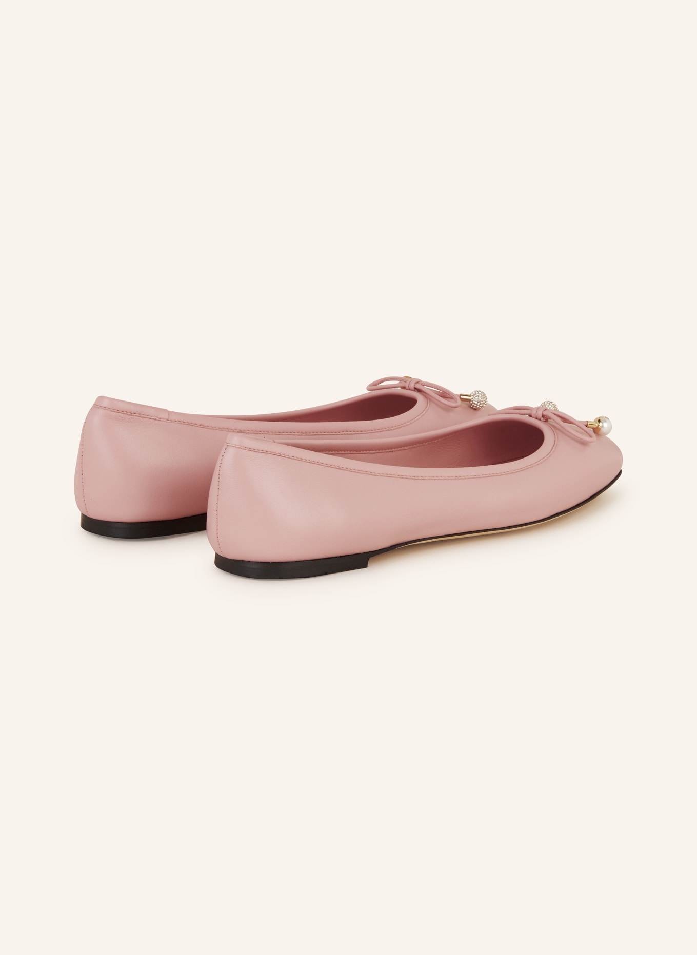 JIMMY CHOO Ballerinas ELME FLAT, Farbe: ROSA (Bild 2)