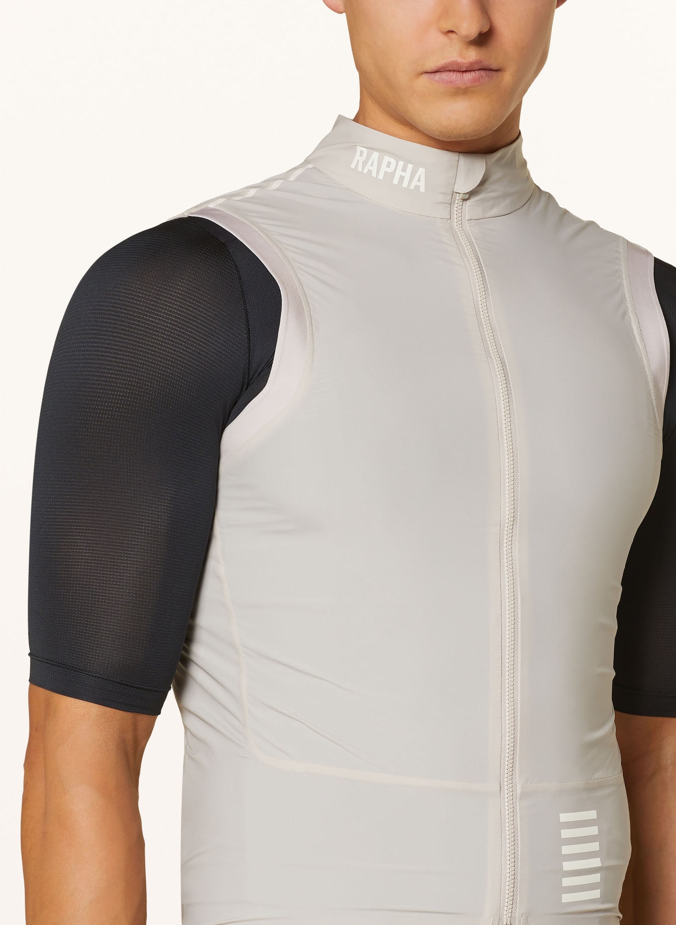 Rapha Cycling vest PRO TEAM, Color: LIGHT GRAY (Image 4)