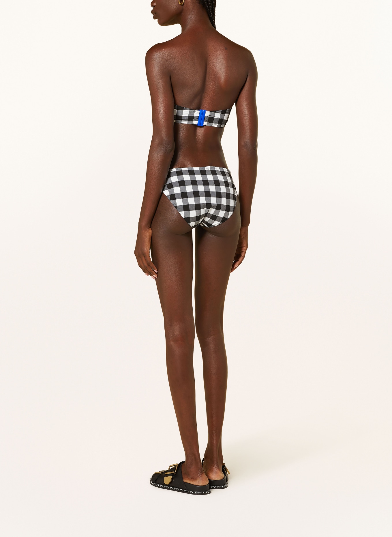 ERES Basic bikini bottoms FOLIE, Color: BLACK/ WHITE (Image 3)