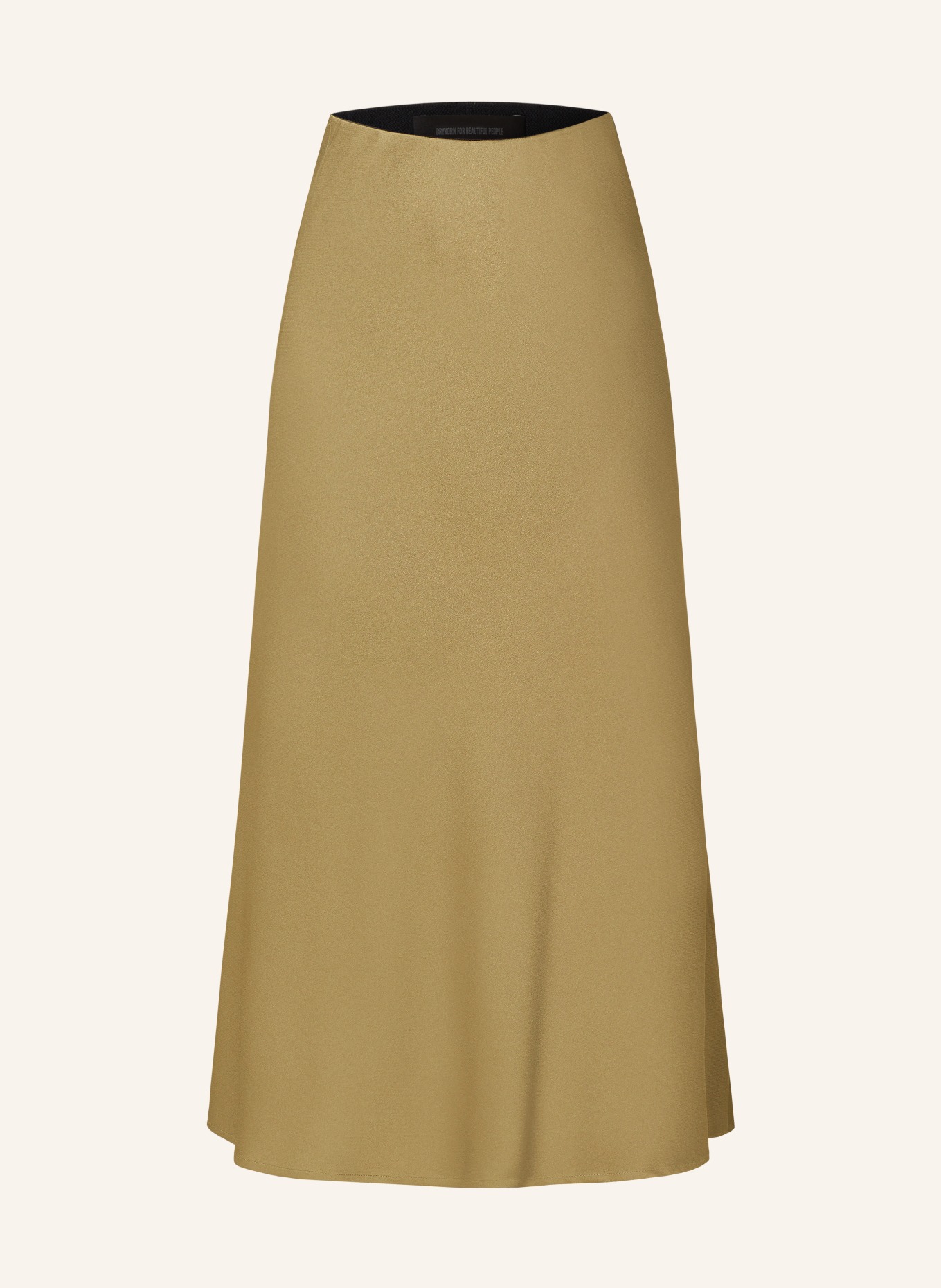 DRYKORN Satin skirt URA: OLIVE