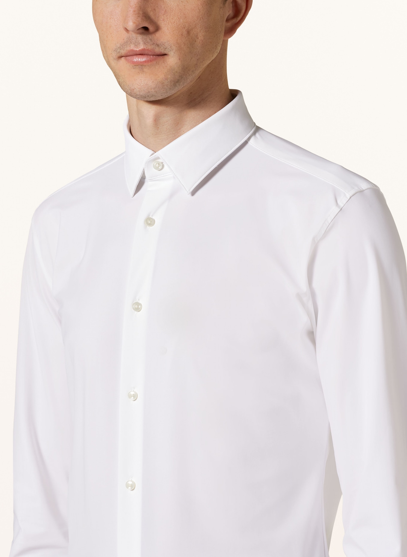 BOSS Shirt HANK slim fit, Color: WHITE (Image 4)