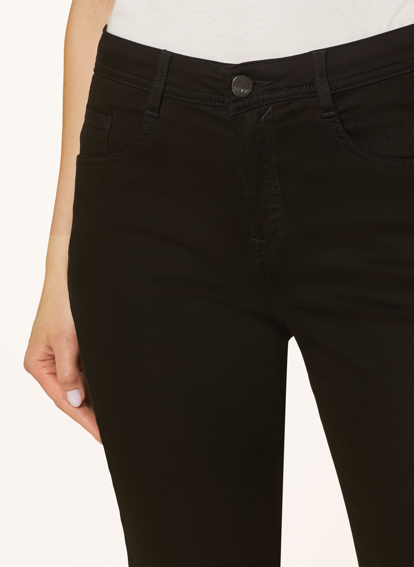 BRAX Straight jeans CAROLA, Color: 02 BLACK (Image 5)
