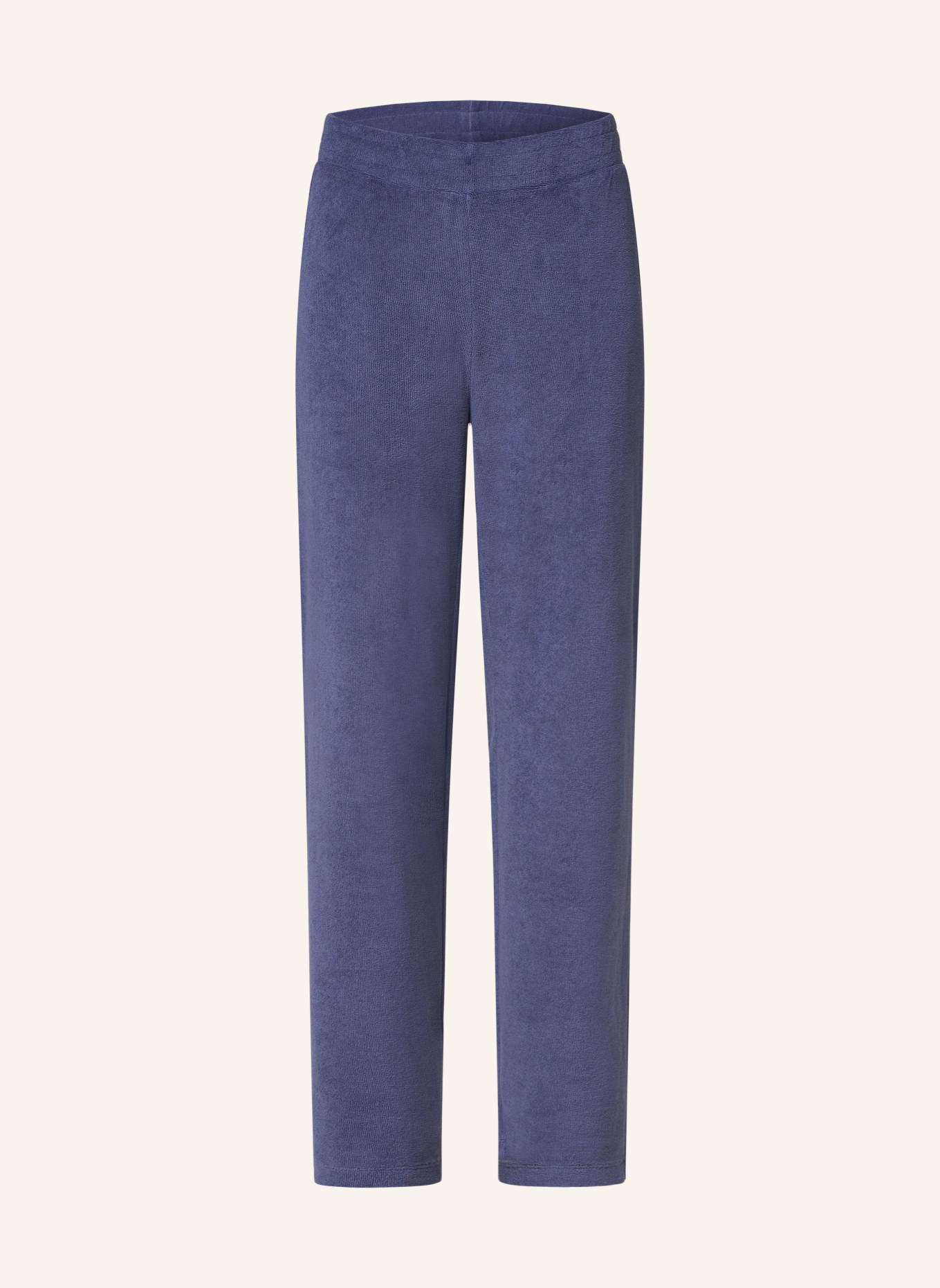 Juvia Terry trousers BABETTE, Color: DARK BLUE (Image 1)