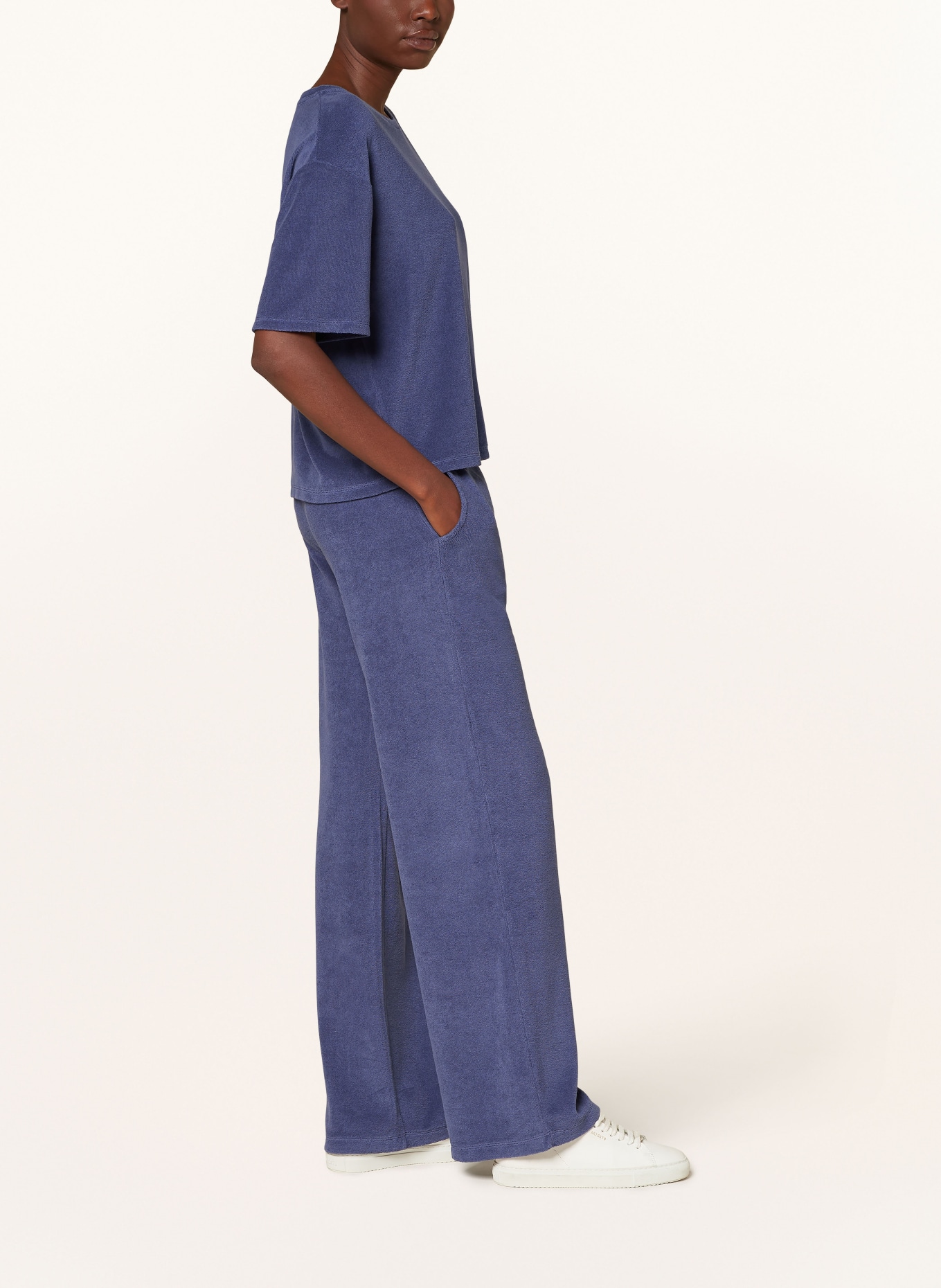 Juvia Spodnie z frotte BABETTE, Kolor: GRANATOWY (Obrazek 4)