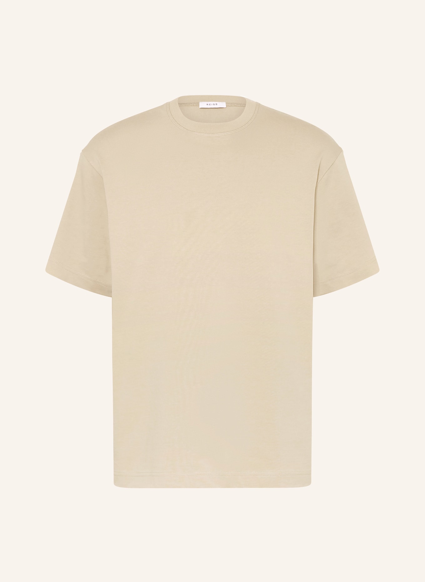REISS Oversized shirt TATE, Color: LIGHT BROWN (Image 1)