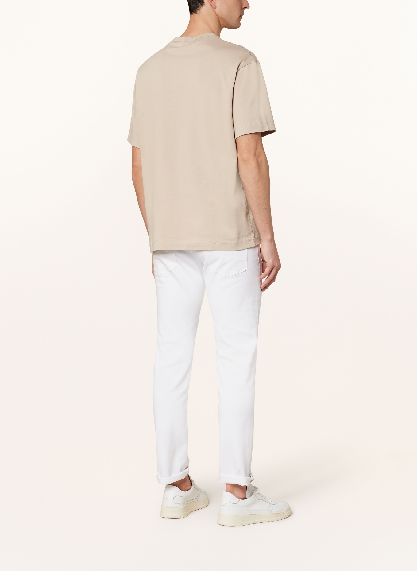 REISS Oversized shirt TATE, Color: LIGHT BROWN (Image 3)