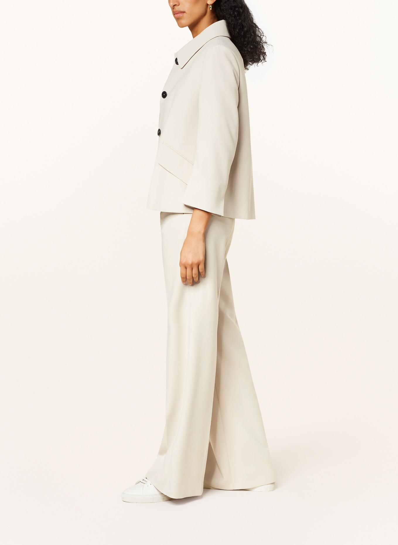 windsor. Wide leg trousers, Color: BEIGE (Image 4)