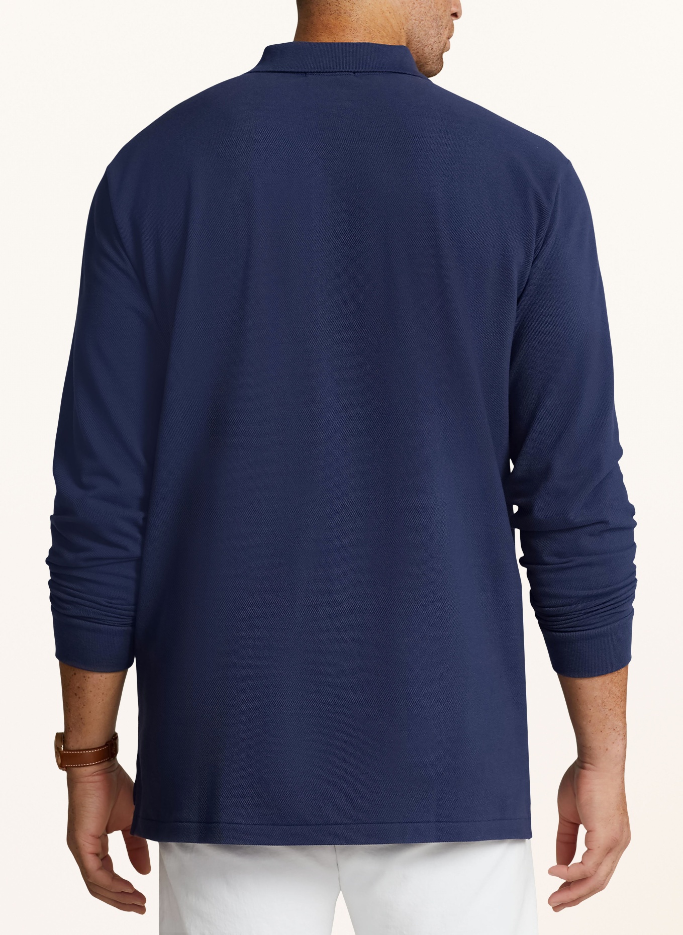 POLO RALPH LAUREN Big & Tall Piqué-Poloshirt: DUNKELBLAU