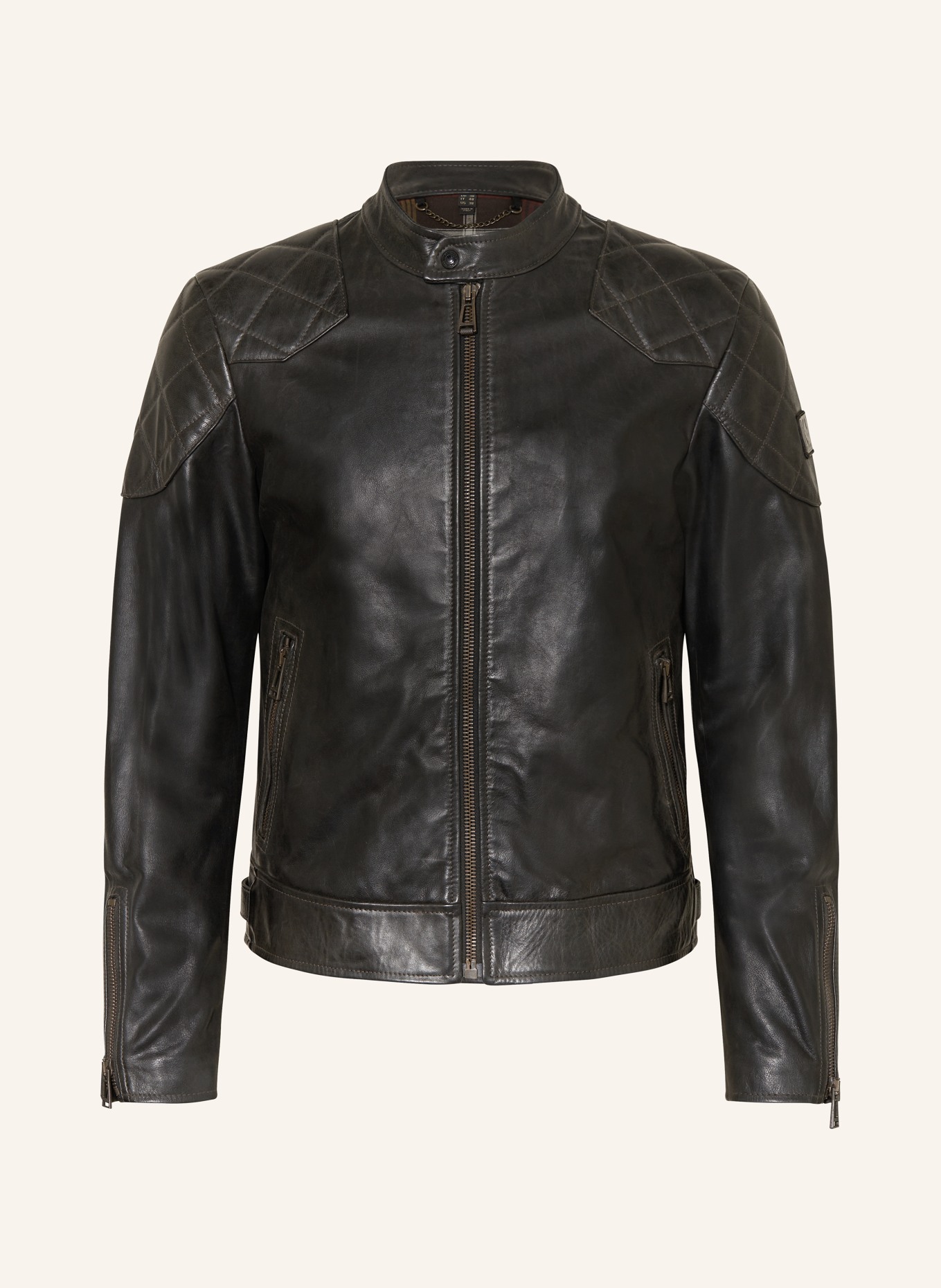 BELSTAFF Leather jacket LEGACY, Color: BLACK (Image 1)