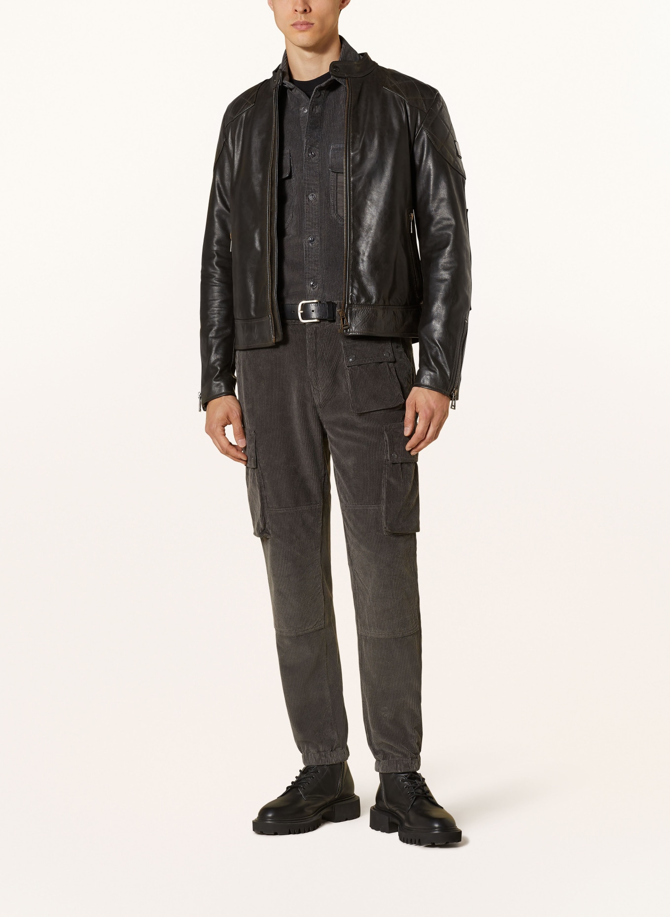 BELSTAFF Leather jacket LEGACY, Color: BLACK (Image 2)
