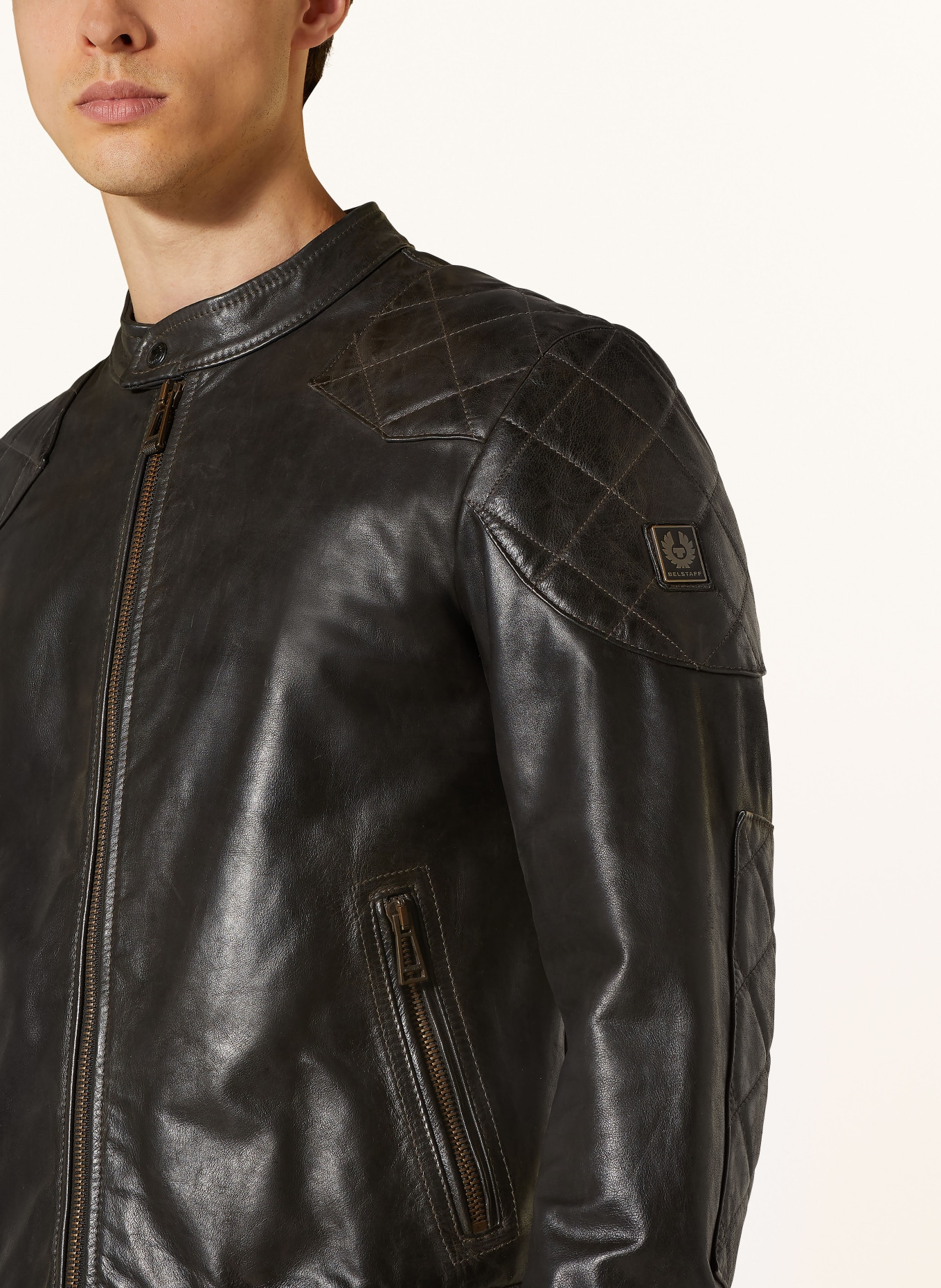 BELSTAFF Leather jacket LEGACY, Color: BLACK (Image 4)