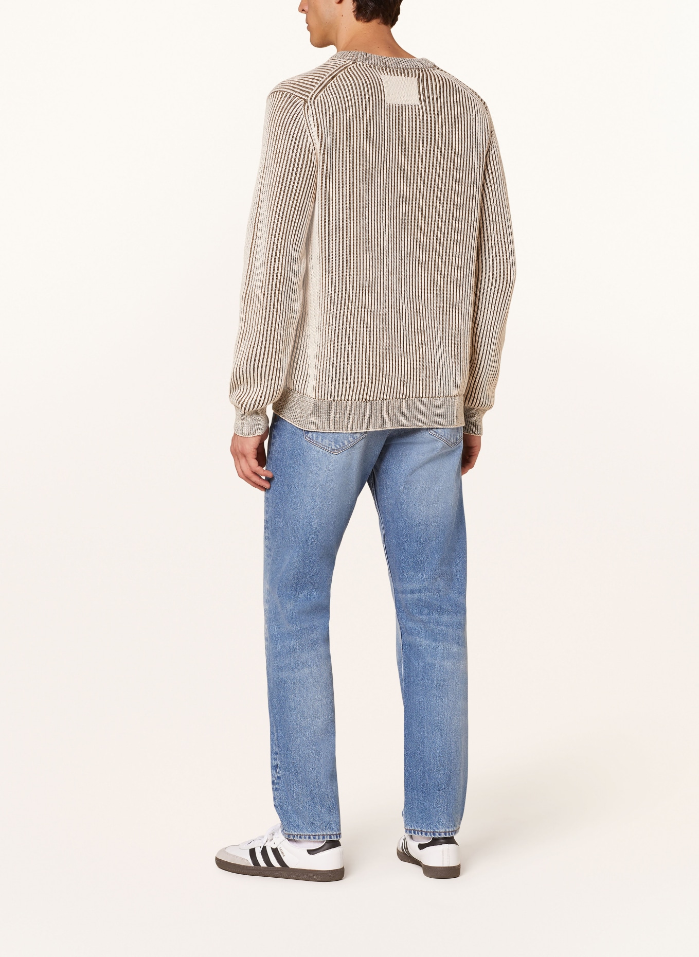 ARMEDANGELS Pullover ANDRAAS, Farbe: 2887 oatmilk-dried moss (Bild 3)