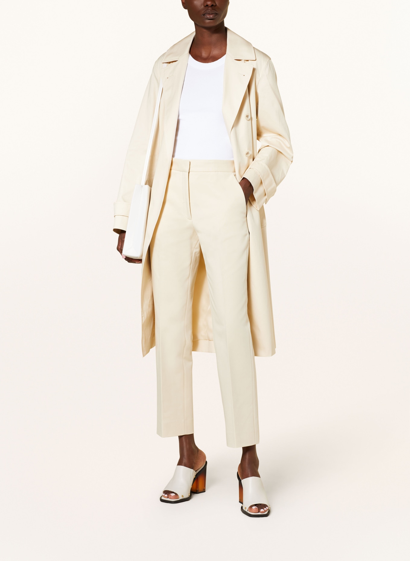 Calvin Klein Spodnie, Kolor: KREMOWY (Obrazek 2)