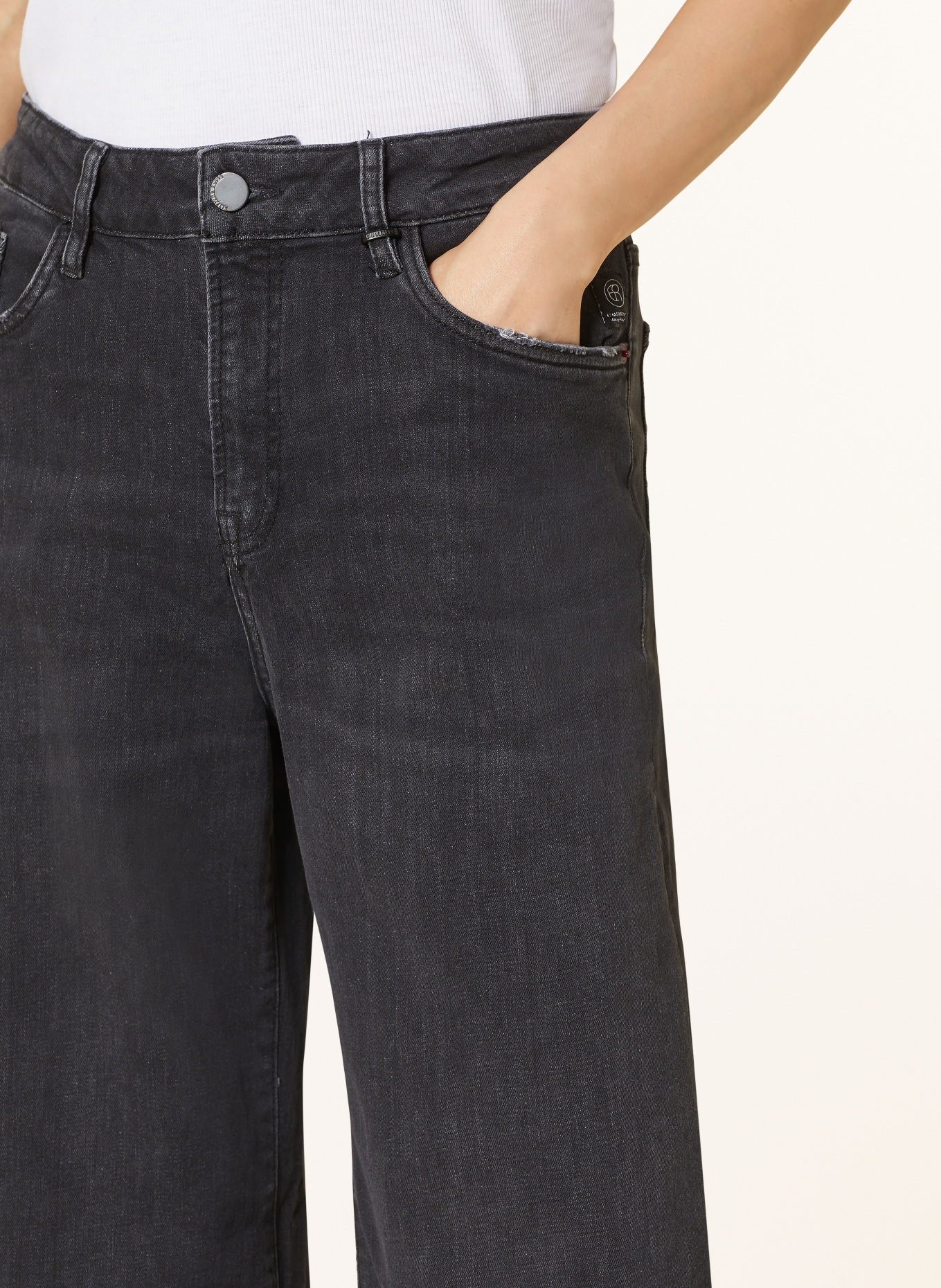 ELIAS RUMELIS Straight jeans ERKALEA, Color: 742 black stonewash (Image 5)