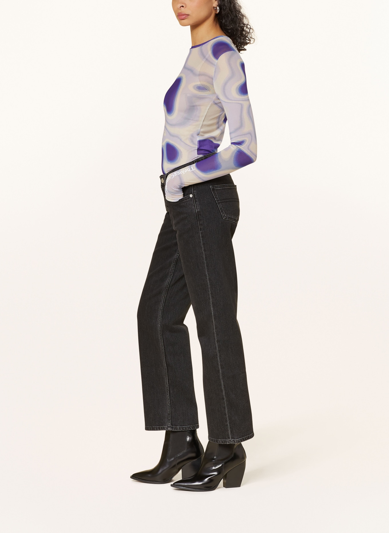 TOMMY JEANS Straight jeans SOPHIE, Color: 1BZ Denim Black (Image 4)