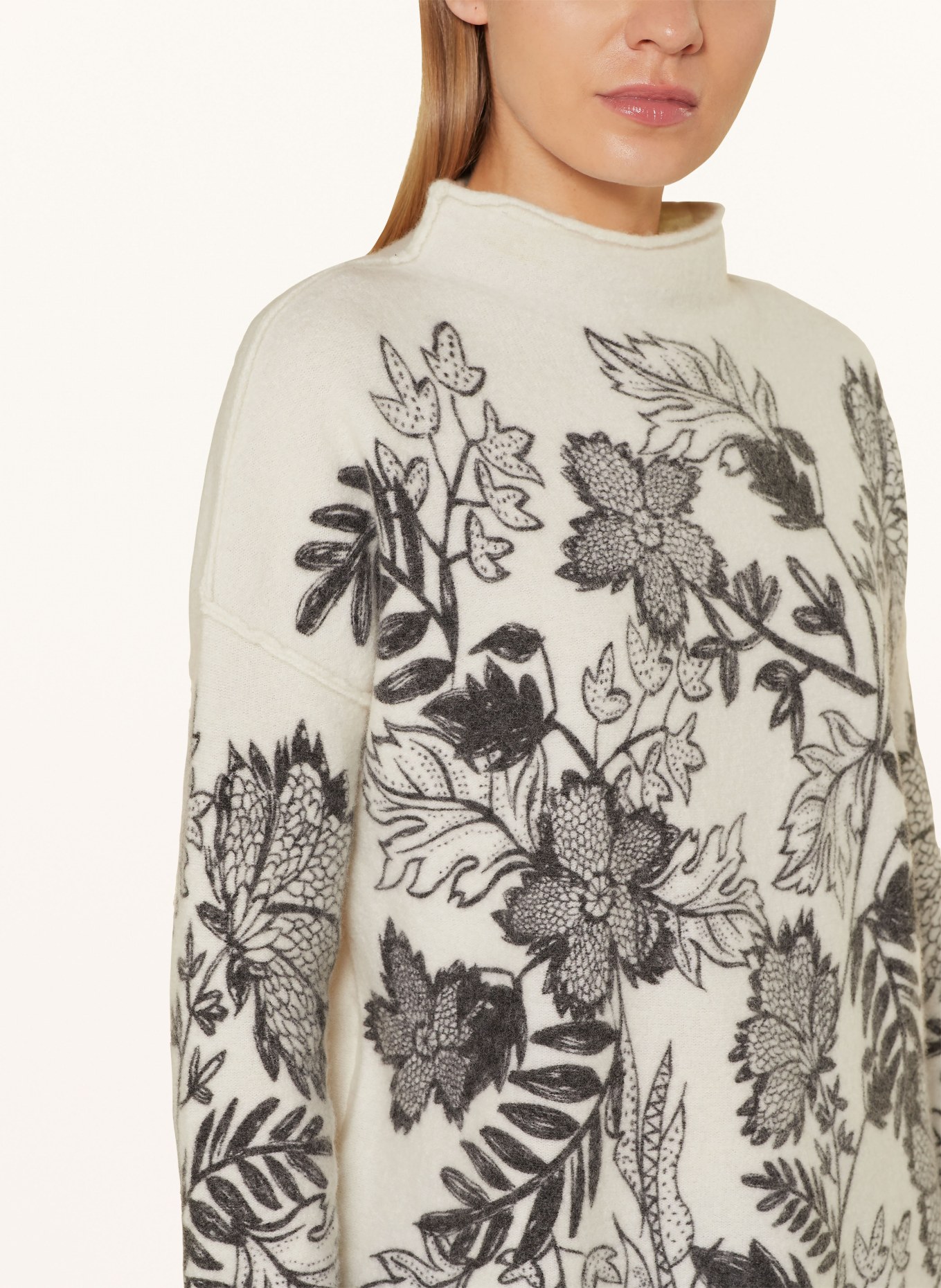 LIEBLINGSSTÜCK Sweater ANIL, Color: ECRU/ GRAY (Image 4)