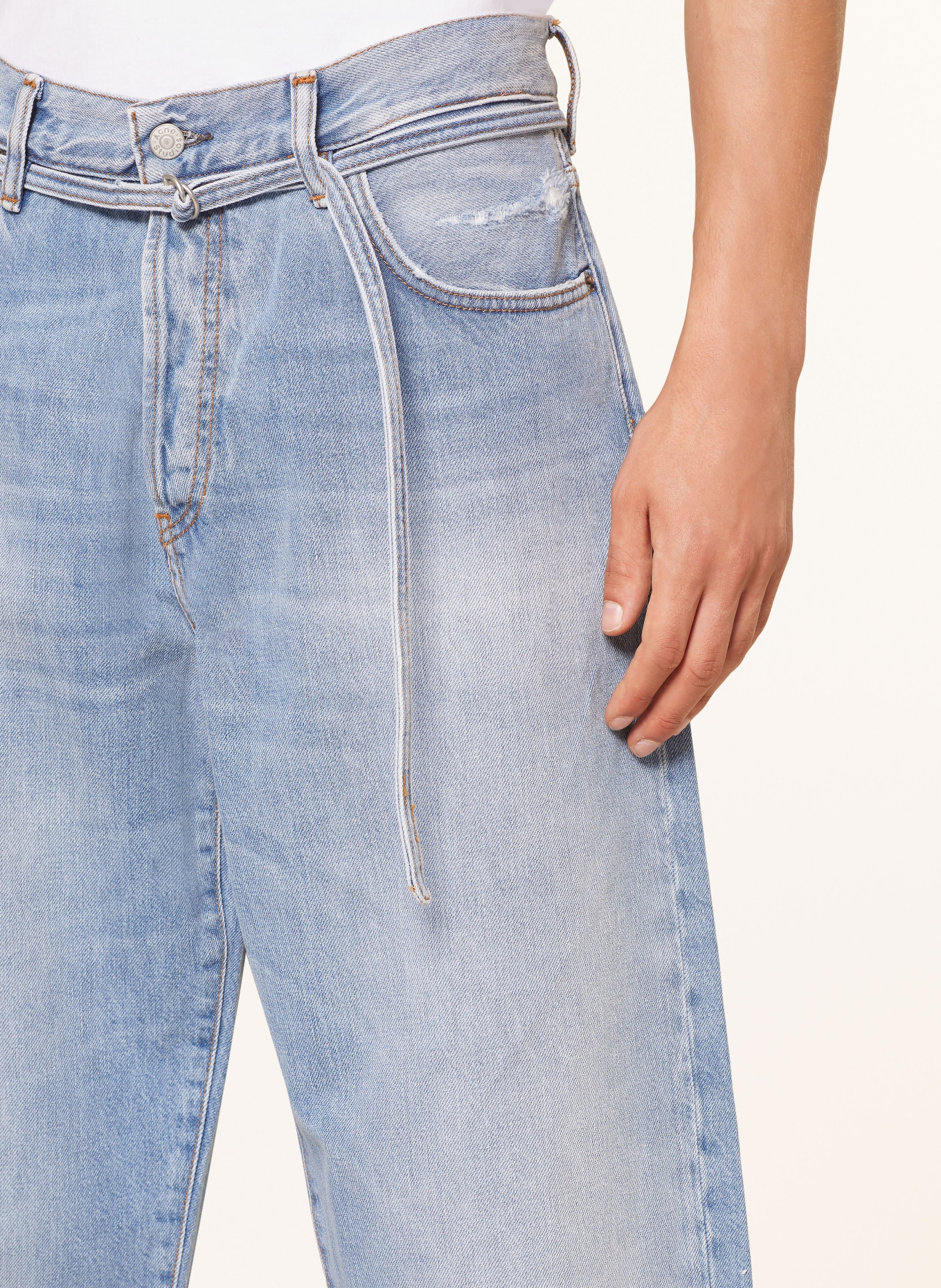 Acne Studios Jeans Regular Fit, Farbe: 228 light blue (Bild 5)