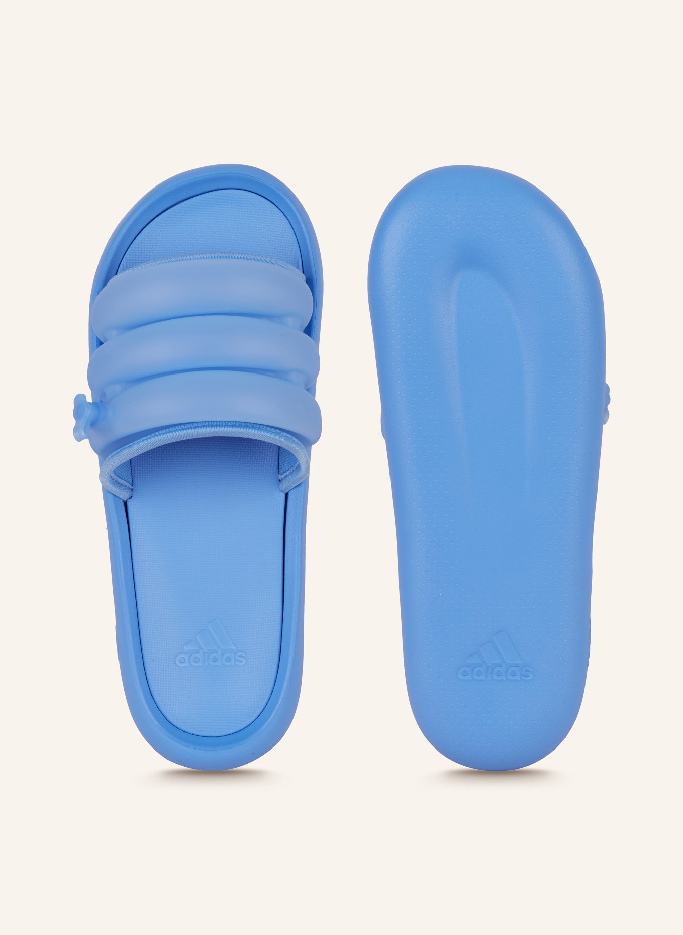 adidas Pantoletten ZPLAASH, Farbe: BLAU (Bild 5)