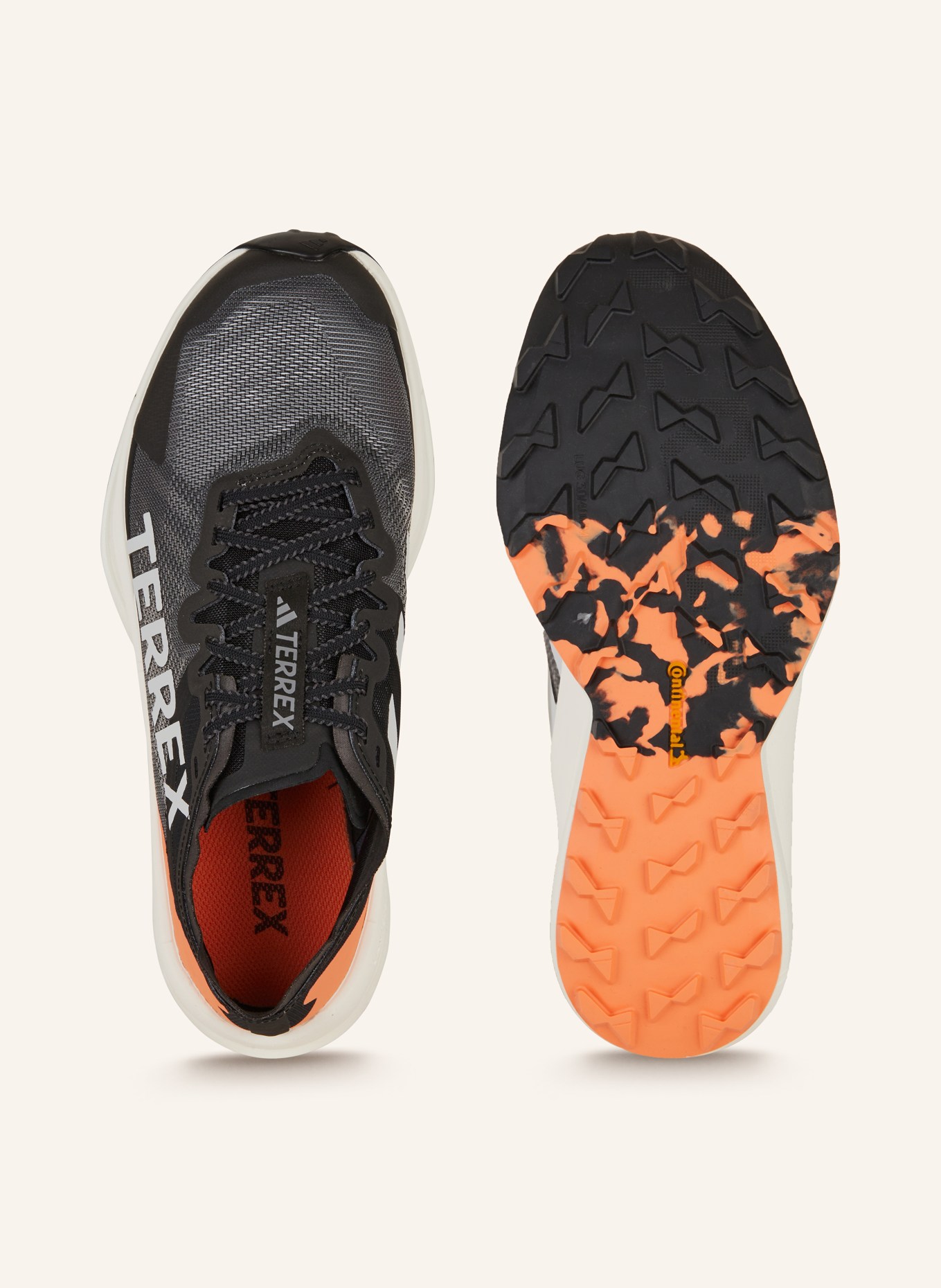 adidas TERREX Trailrunning-Schuhe TERREX AGRAVIC SPEED, Farbe: SCHWARZ/ ORANGE (Bild 5)