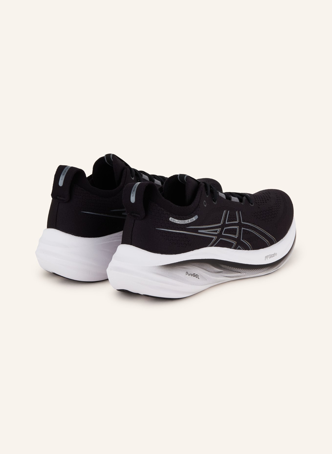 ASICS Running shoes GEL-NIMBUS™ 26, Color: BLACK/ GRAY (Image 2)