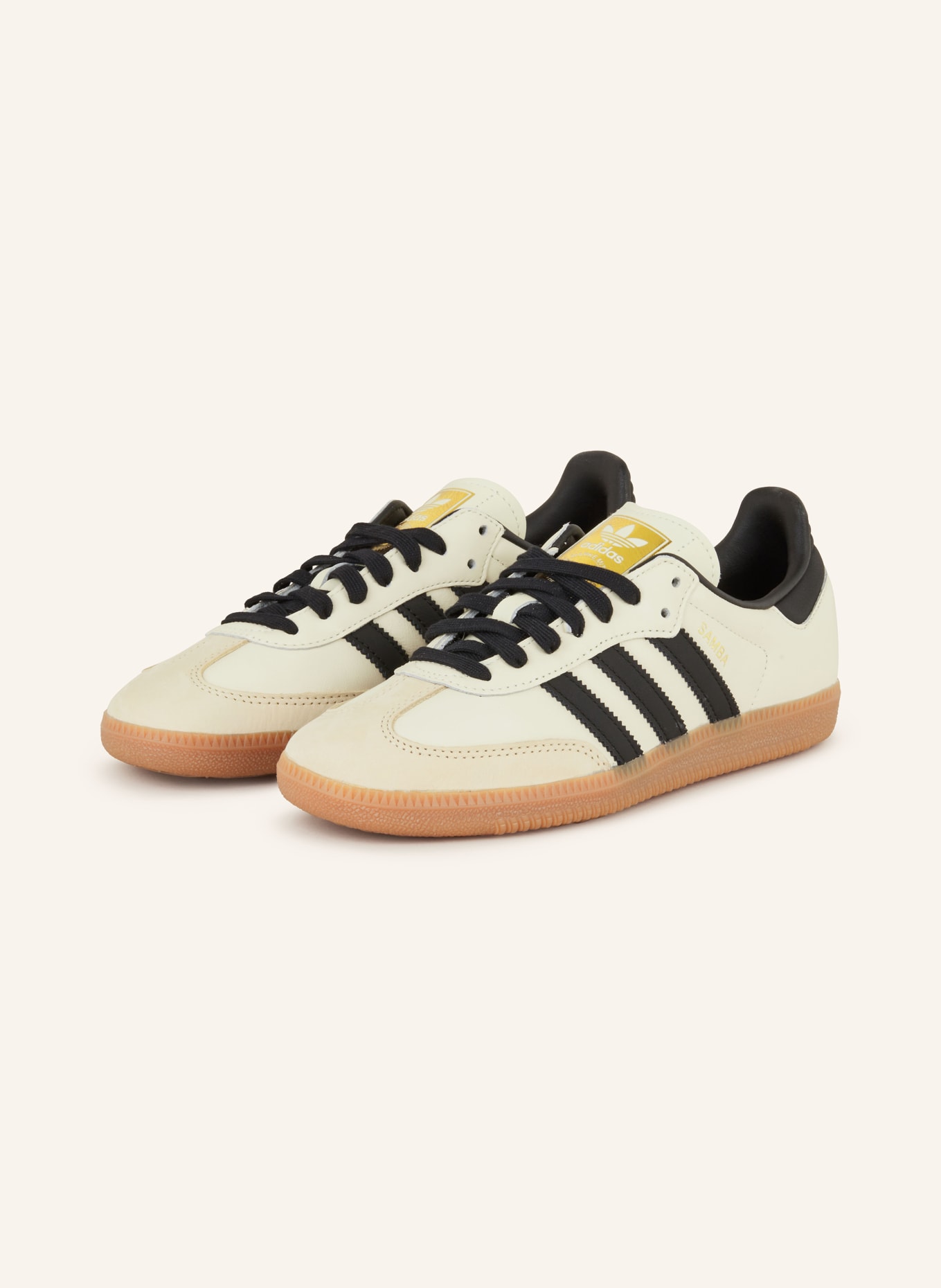 adidas Originals Sneaker SAMBA OG W, Farbe: ECRU/ SCHWARZ (Bild 1)