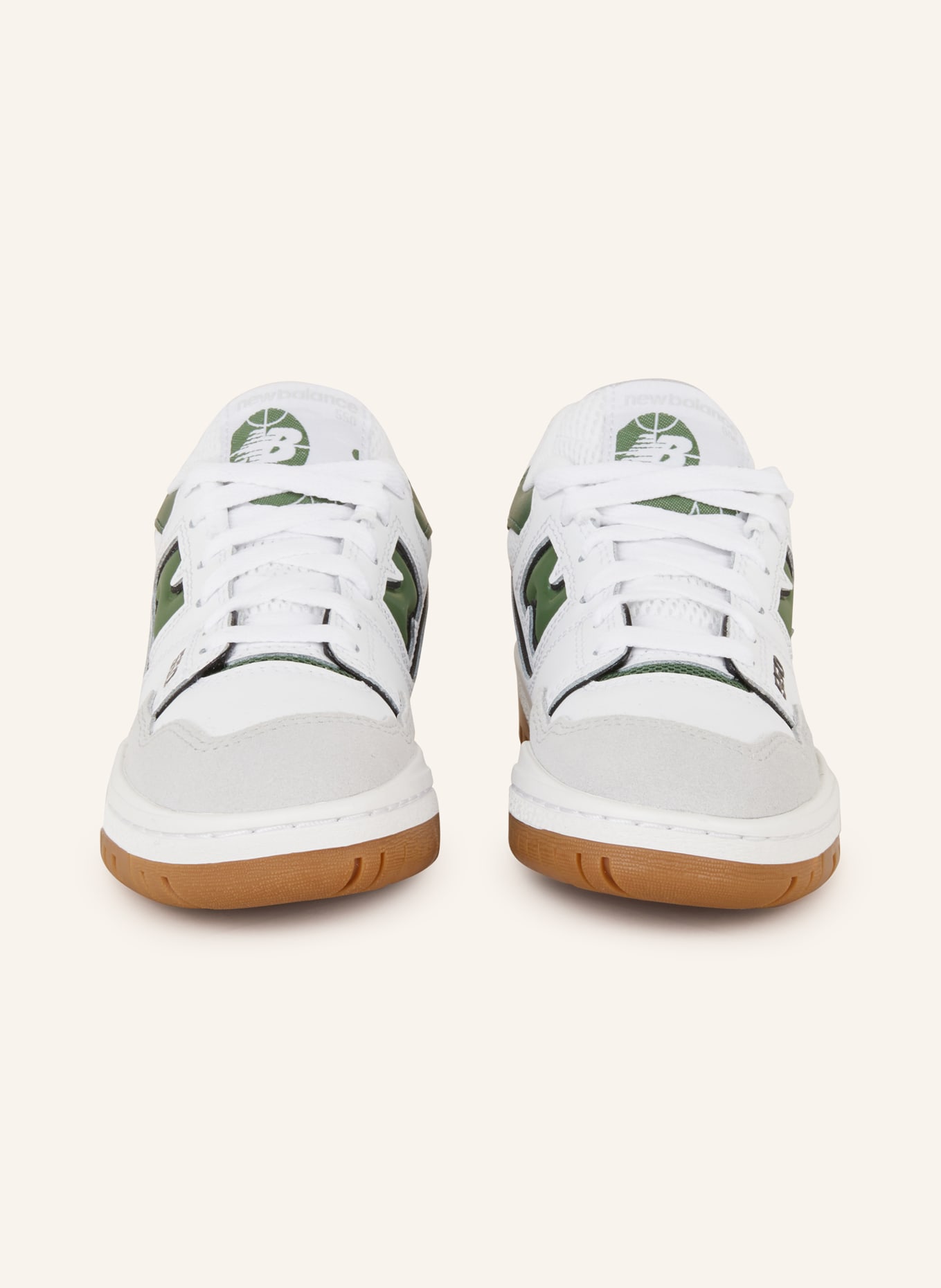 new balance Sneaker 550, Farbe: WEISS/ OLIV (Bild 3)
