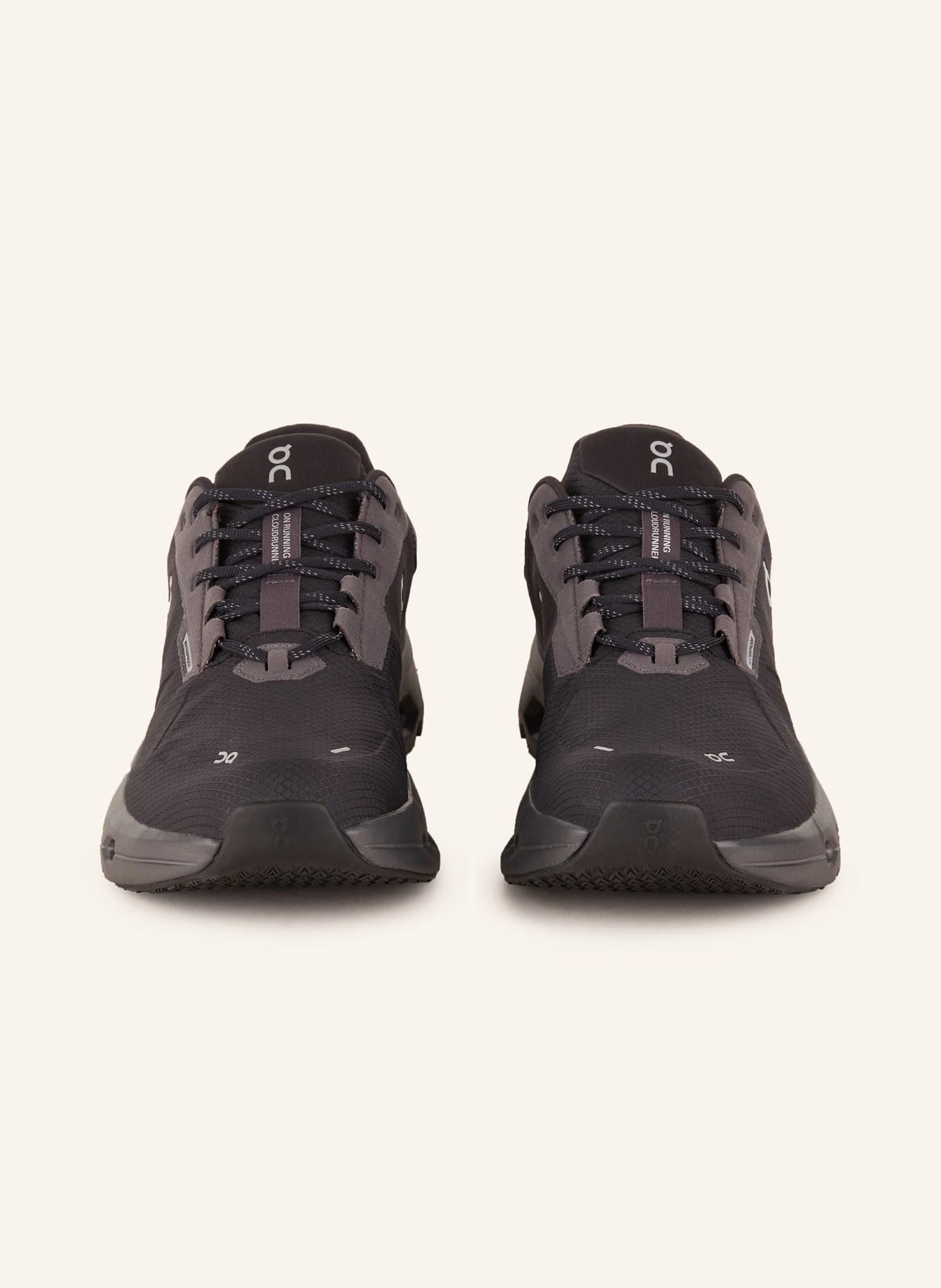 On Running shoes CLOUDRUNNER 2 WATERPROOF, Color: BLACK (Image 3)