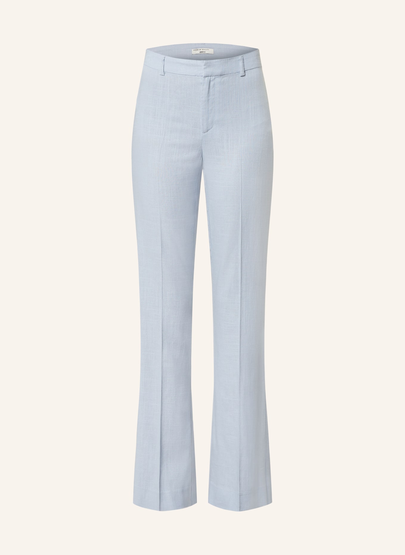 gina tricot Wide leg trousers, Color: LIGHT BLUE (Image 1)