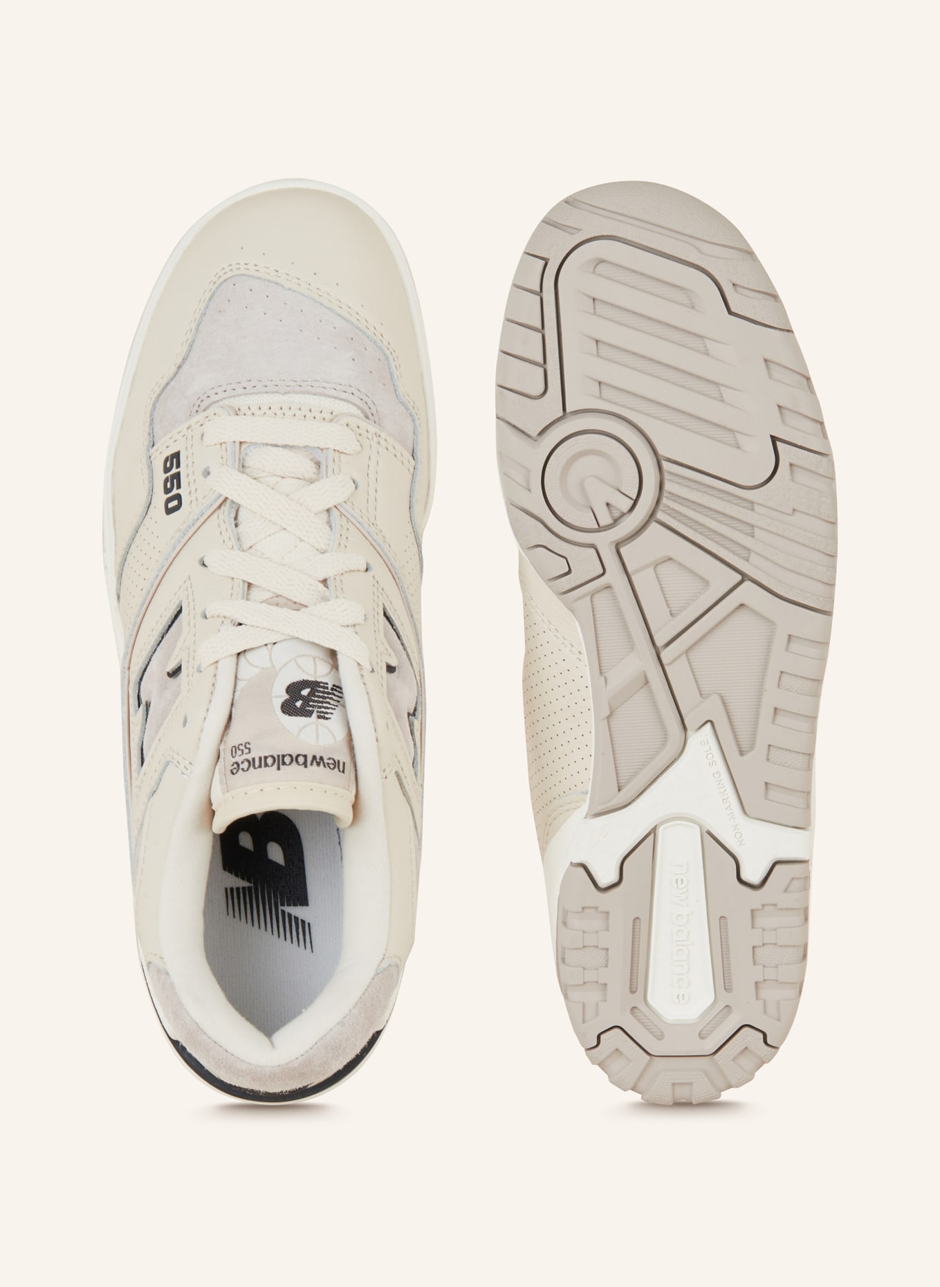 new balance Sneakers 550, Color: CREAM (Image 5)