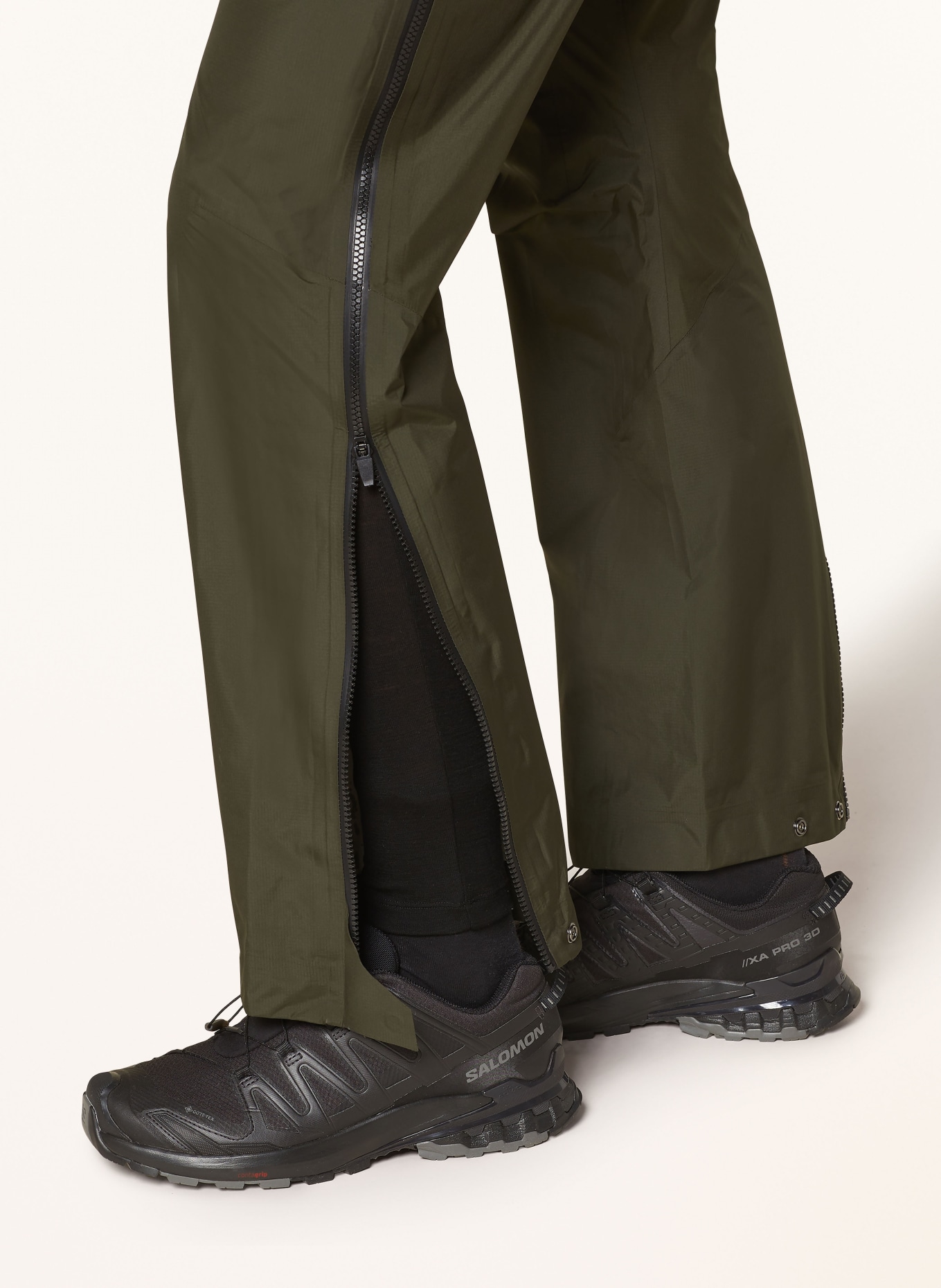 SALEWA Trekingové kalhoty PUEZ POWERTEX HYBRID, Barva: TMAVĚ ZELENÁ (Obrázek 5)