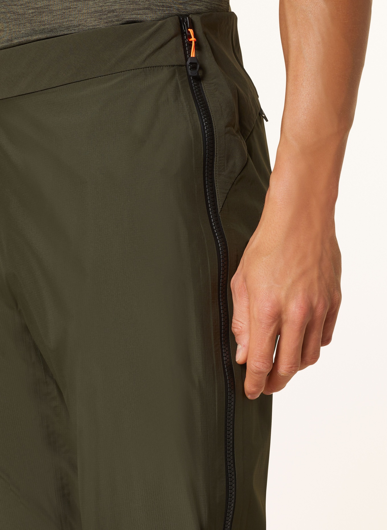 SALEWA Trekingové kalhoty PUEZ POWERTEX HYBRID, Barva: TMAVĚ ZELENÁ (Obrázek 6)
