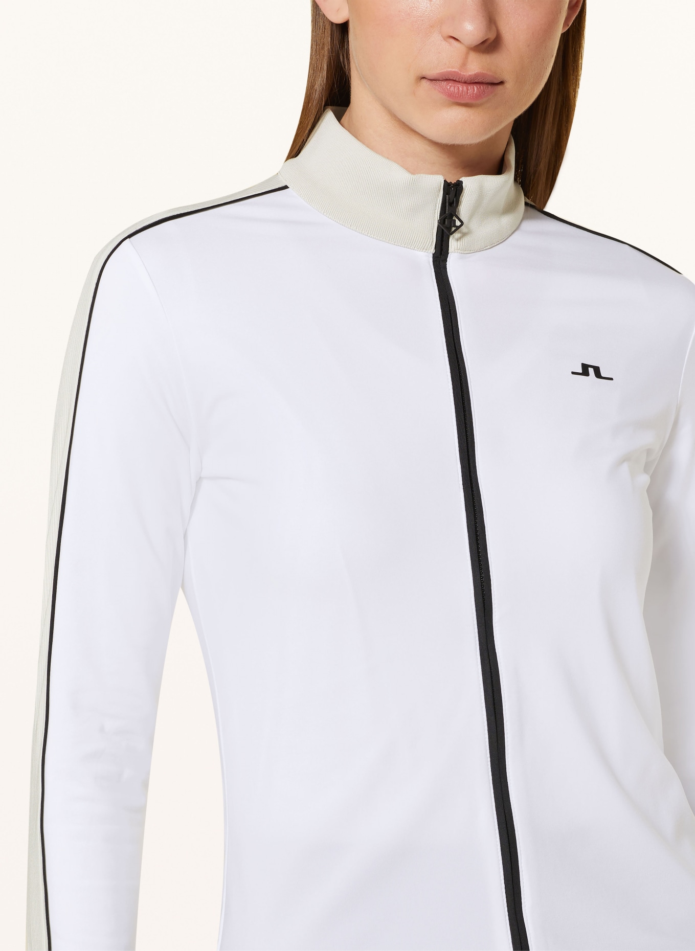 J.LINDEBERG Mid-layer jacket, Color: WHITE/ BEIGE (Image 4)
