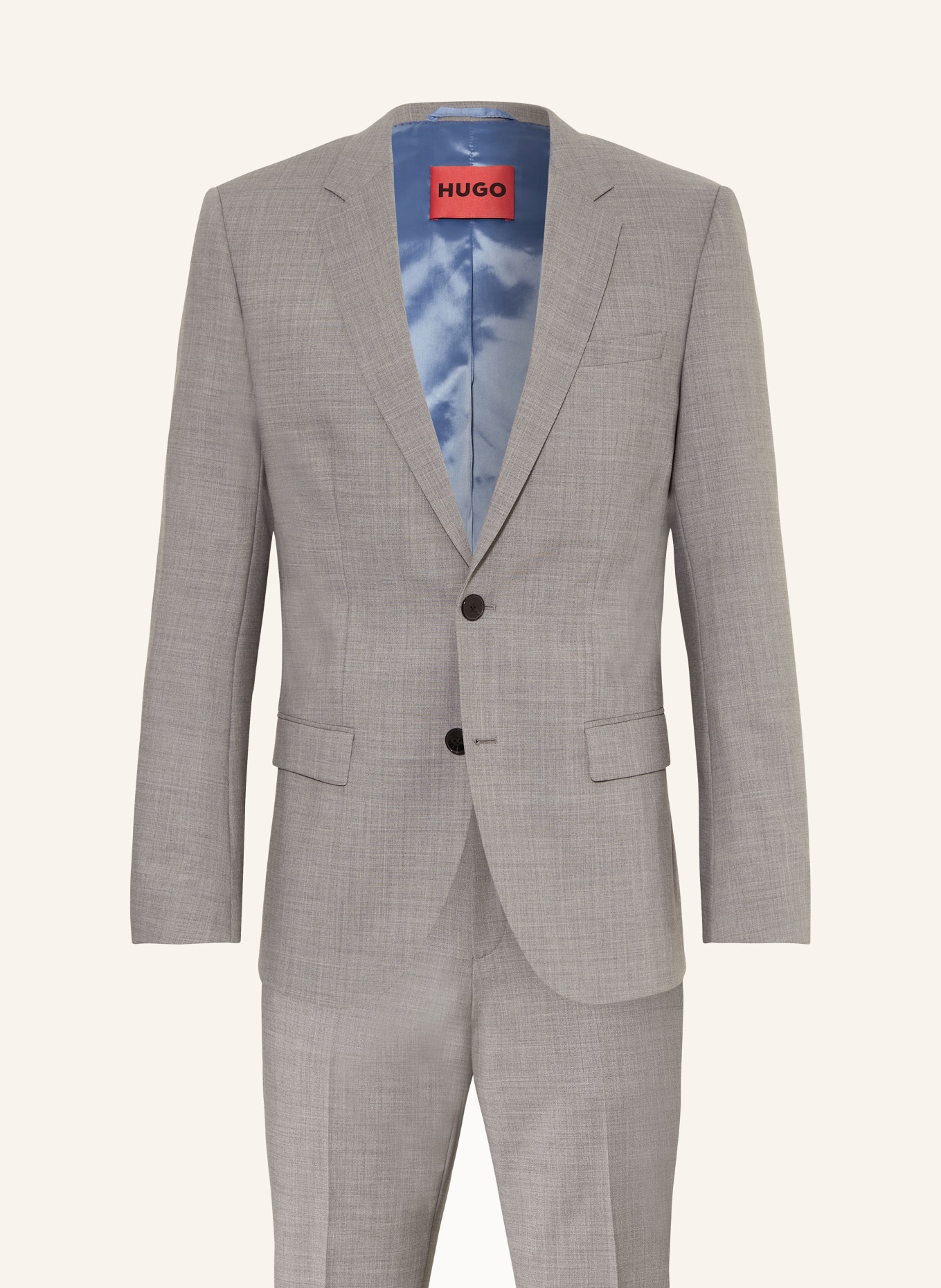 HUGO Anzug HENRY/GETLIN Slim Fit, Farbe: GRAU (Bild 1)