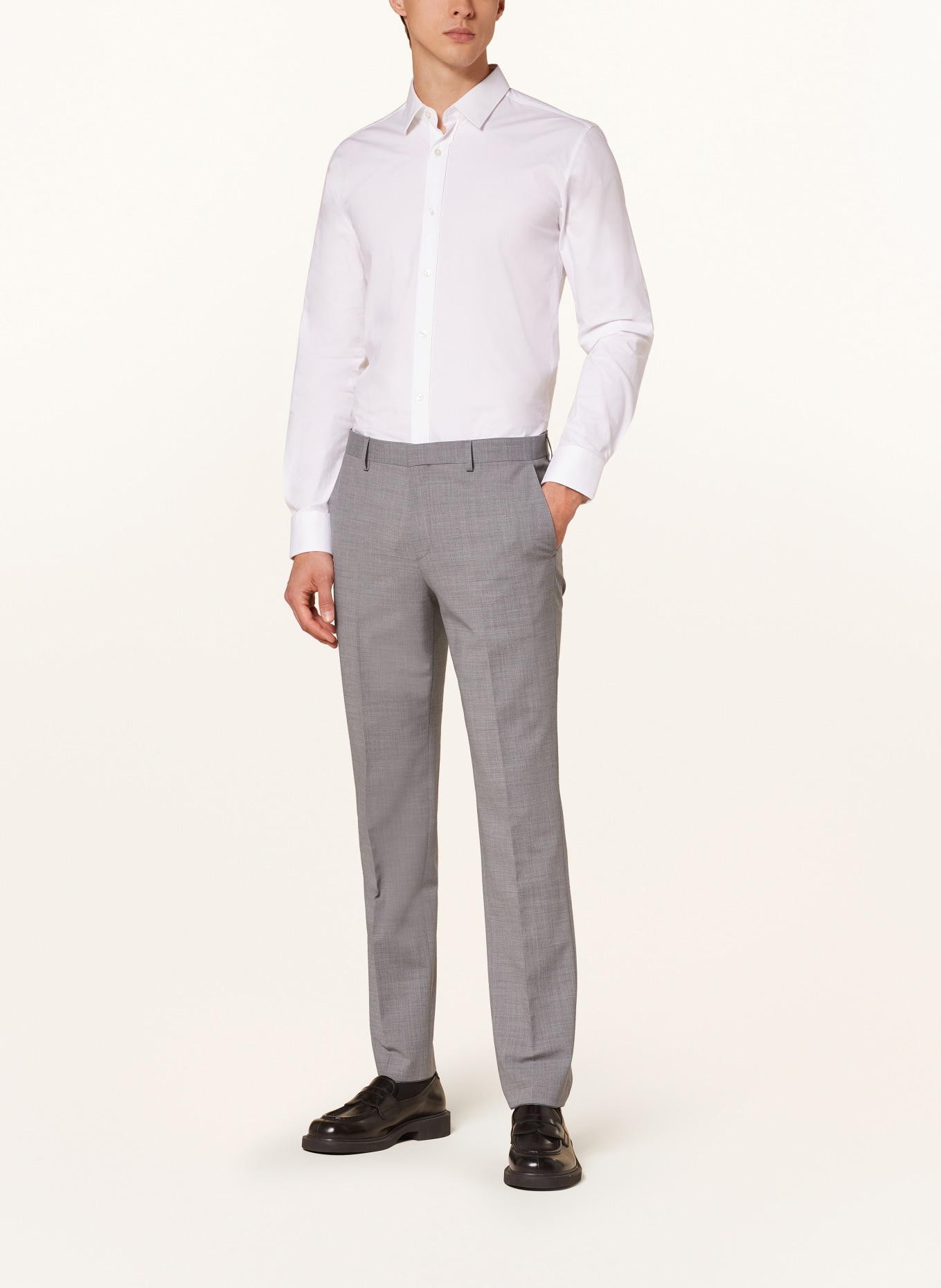 HUGO Anzug HENRY/GETLIN Slim Fit, Farbe: GRAU (Bild 4)