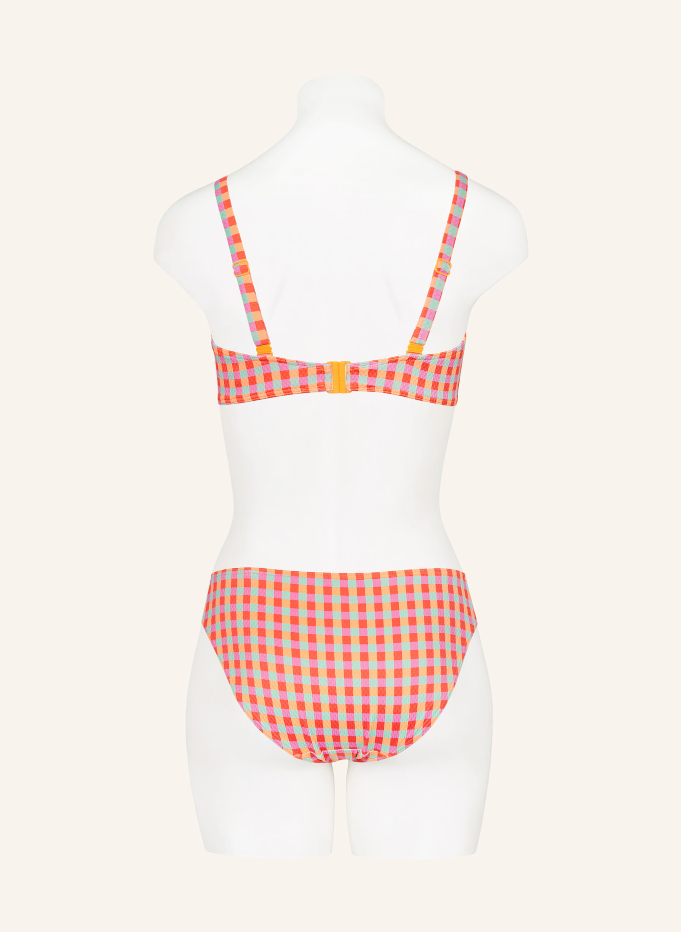 PrimaDonna Bügel-Bikini-Top MARIVAL, Farbe: MINT/ ORANGE/ PINK (Bild 3)
