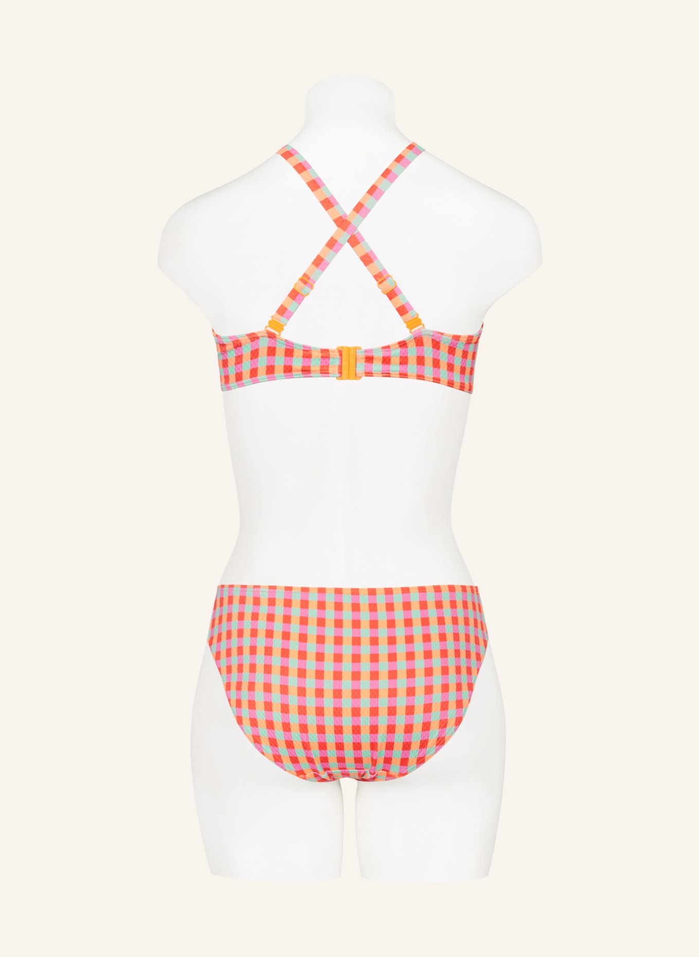 PrimaDonna Underwired bikini top MARIVAL, Color: MINT/ ORANGE/ PINK (Image 4)