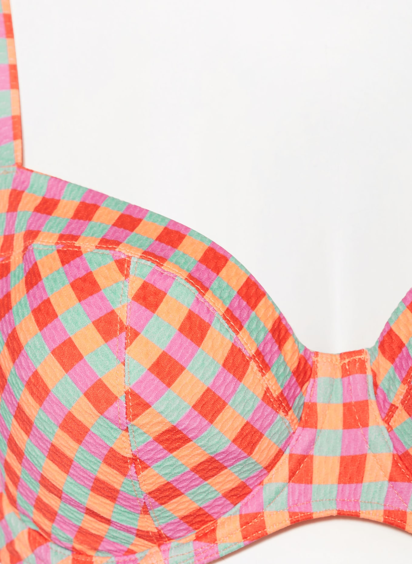 PrimaDonna Bügel-Bikini-Top MARIVAL, Farbe: MINT/ ORANGE/ PINK (Bild 5)