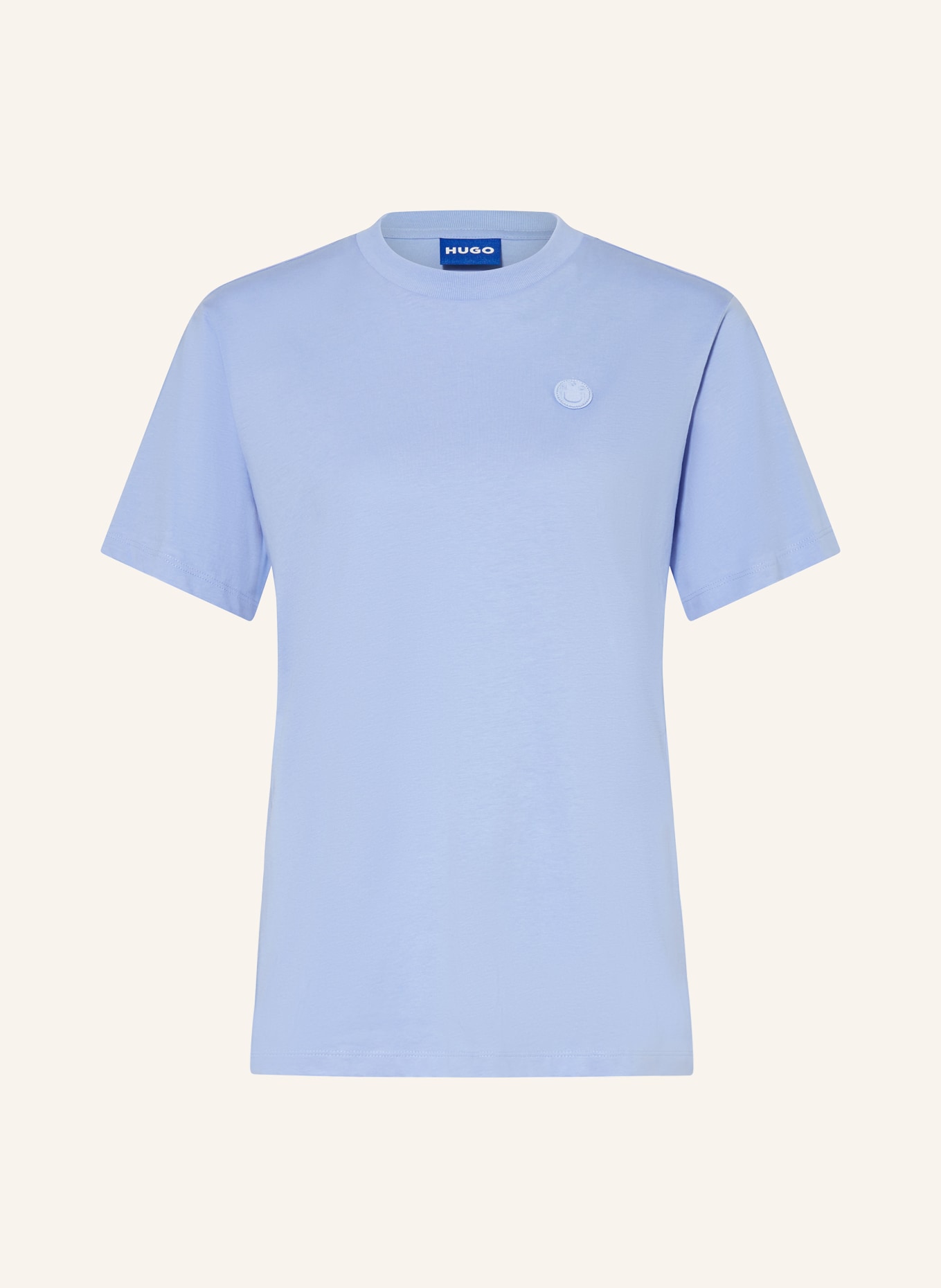 HUGO BLUE T-shirt, Color: LIGHT BLUE (Image 1)