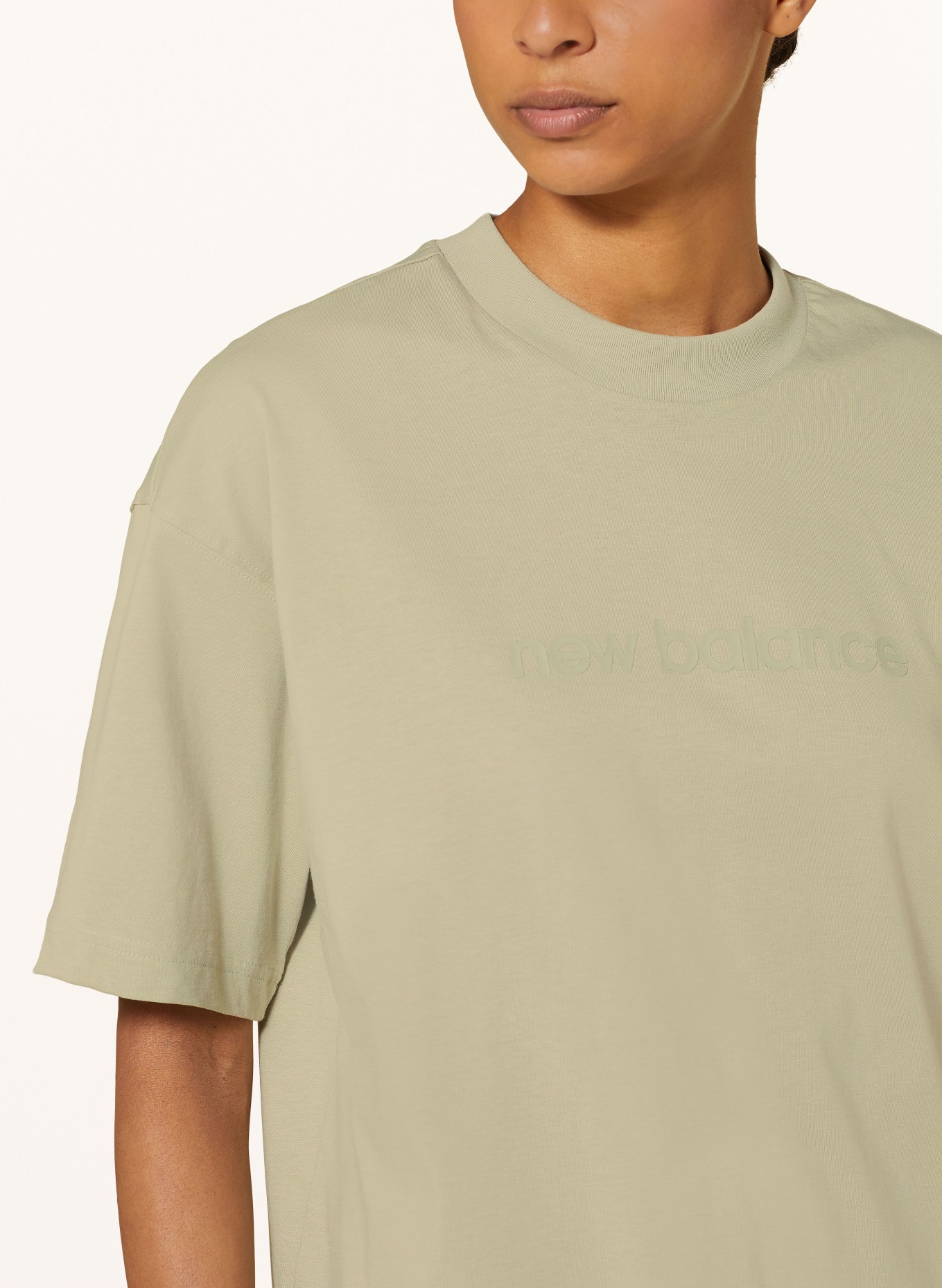 new balance T-shirt HYPER DENSITY, Color: LIGHT GREEN (Image 4)